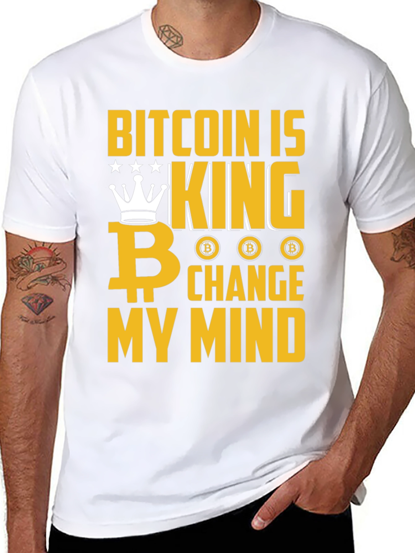 Bitcoin is King Graphic Tee