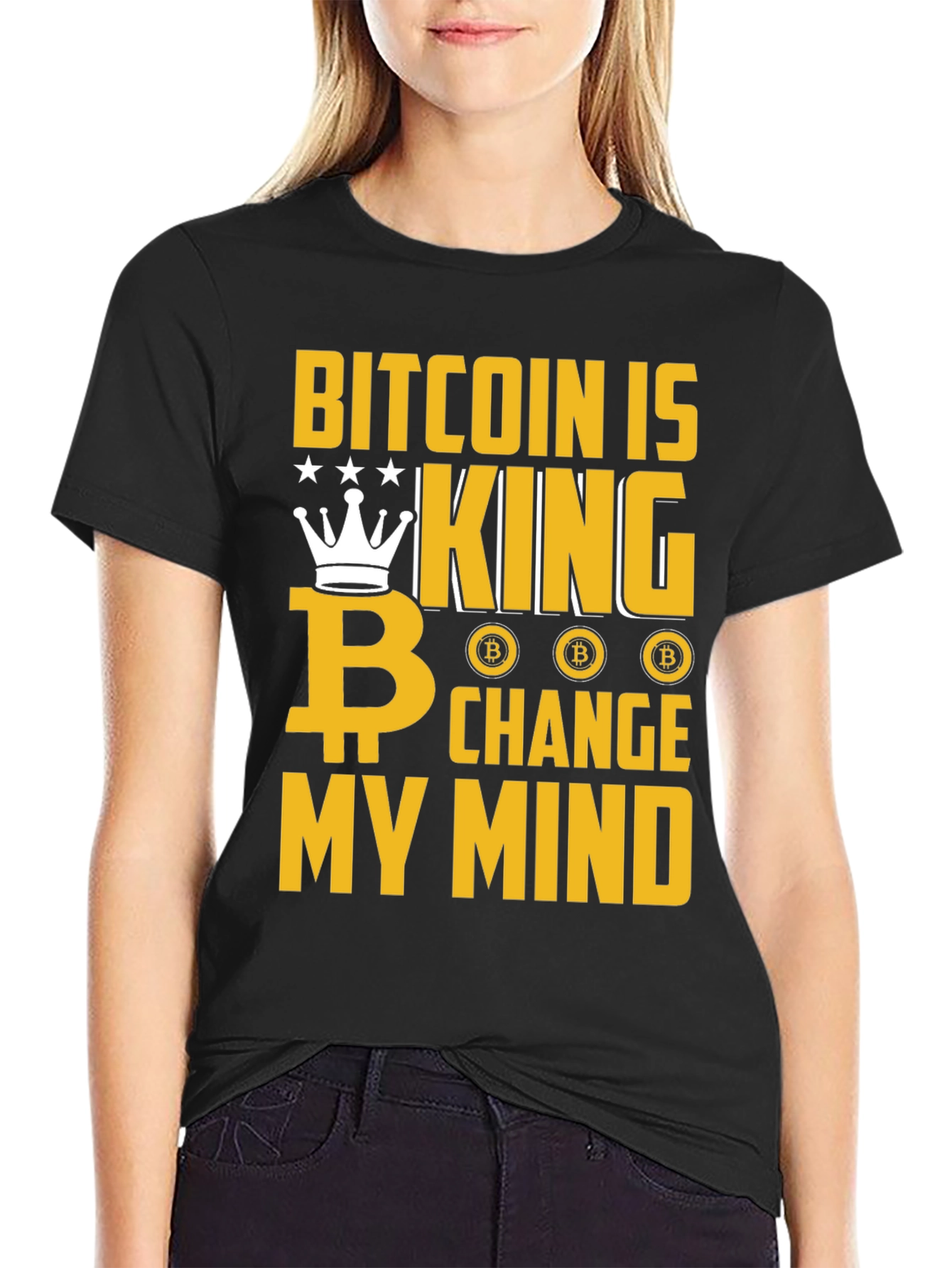 Bitcoin is King Graphic Tee