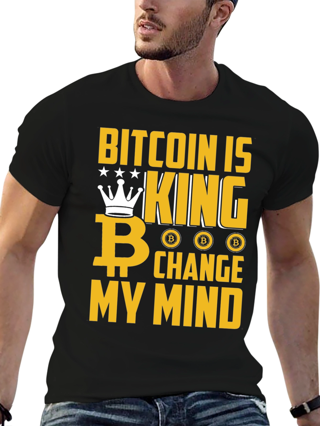 Bitcoin is King Graphic Tee