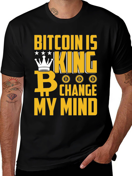 Bitcoin is King Graphic Tee