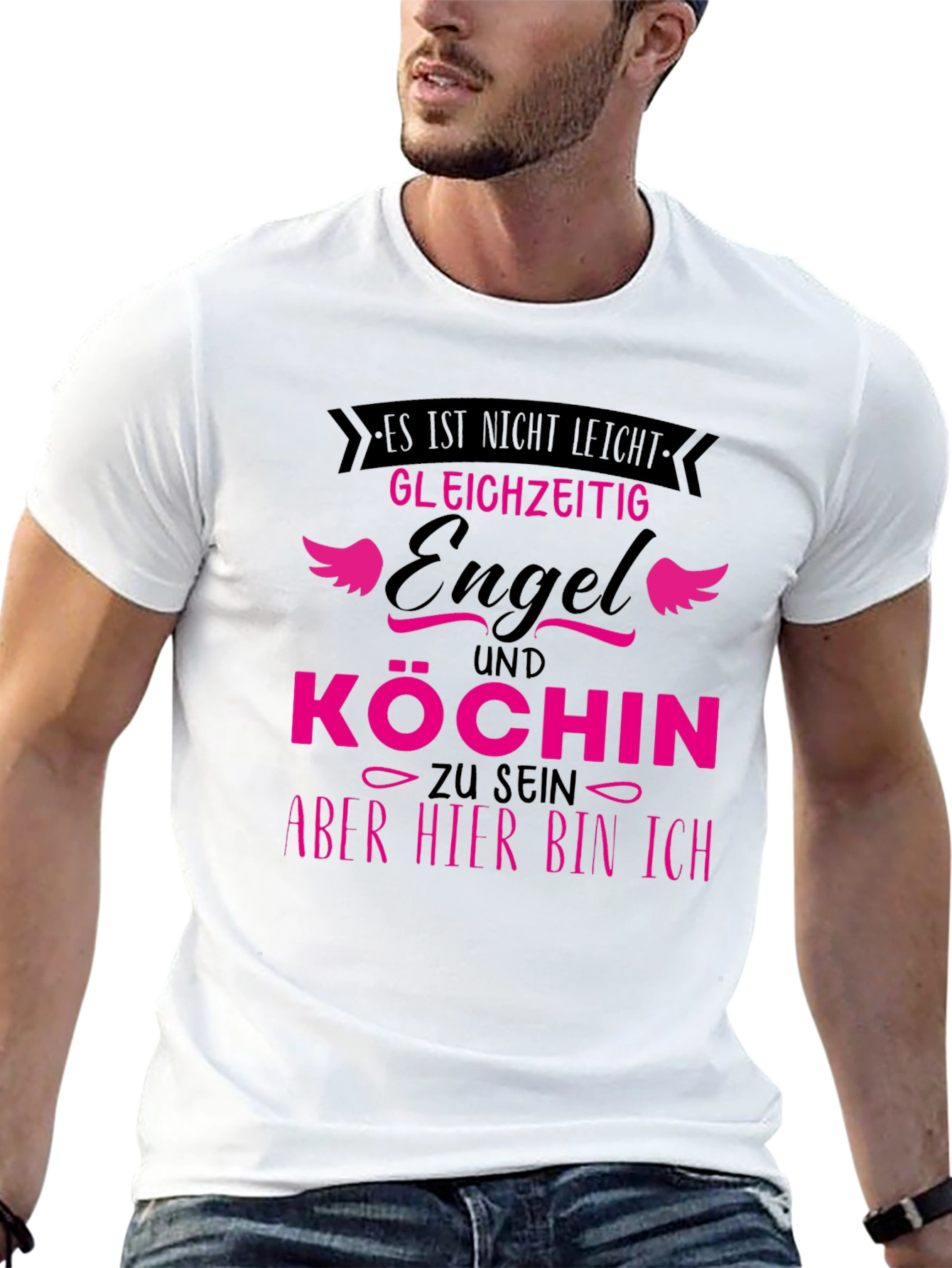 Engel Kochin Funny Graphic Tee Shirt