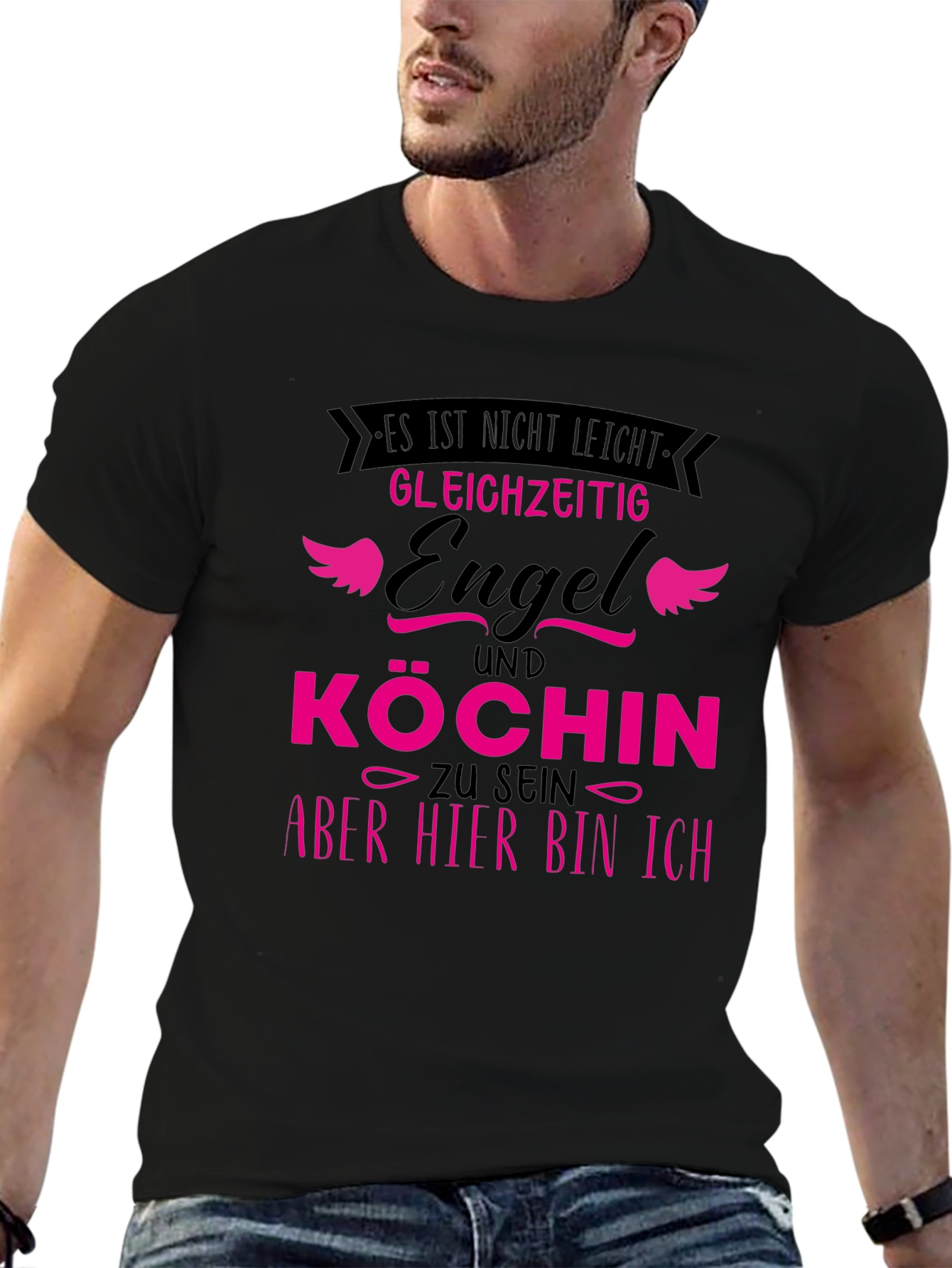 Engel Kochin Funny Graphic Tee Shirt