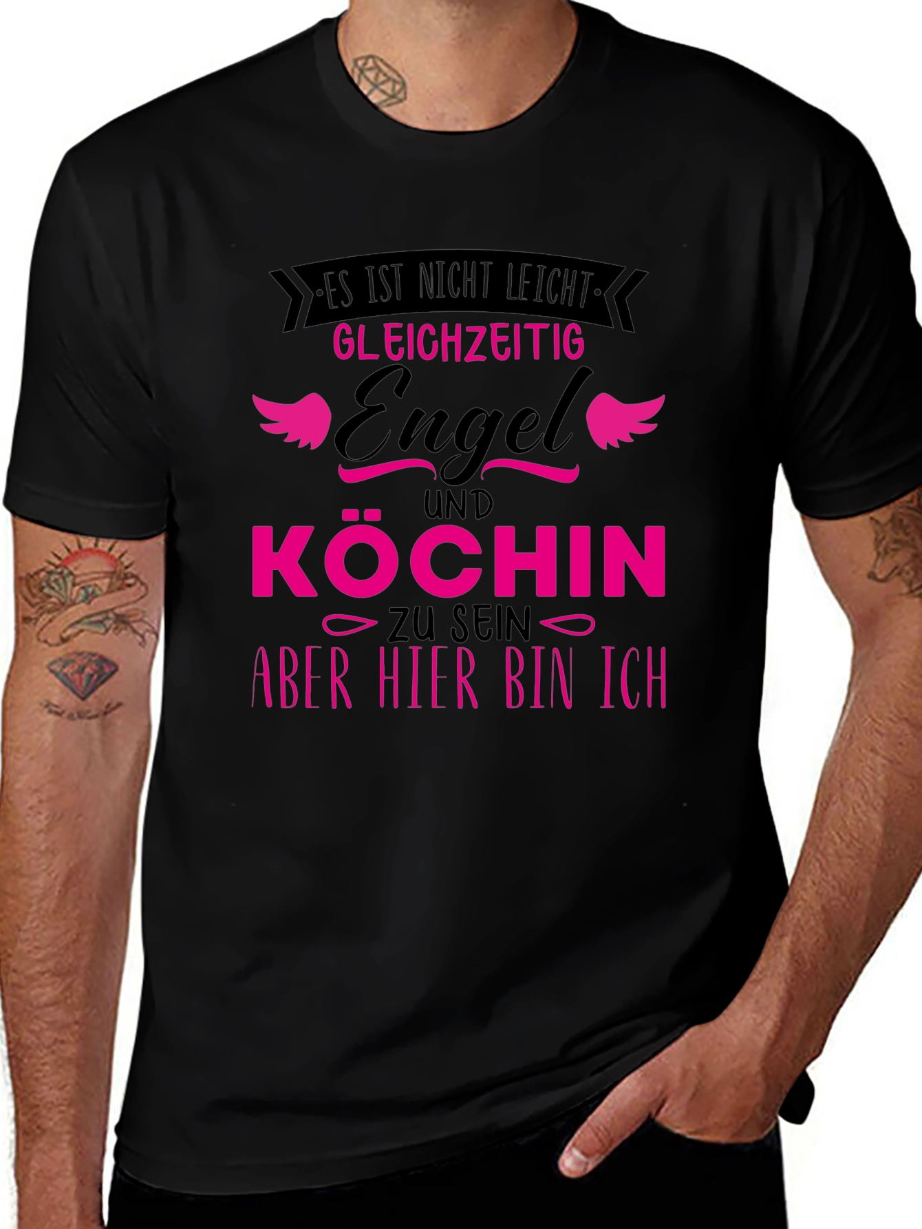 Engel Kochin Funny Graphic Tee Shirt
