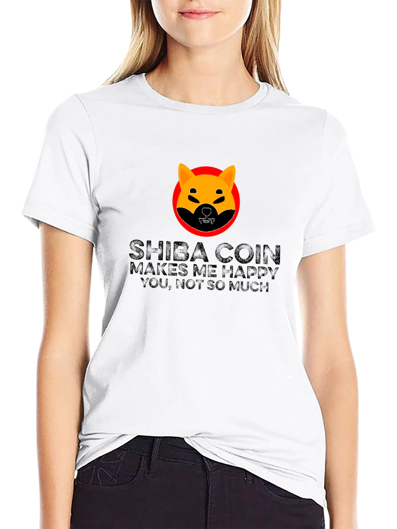 Shiba Coin Makes Me Happy T-Shirt