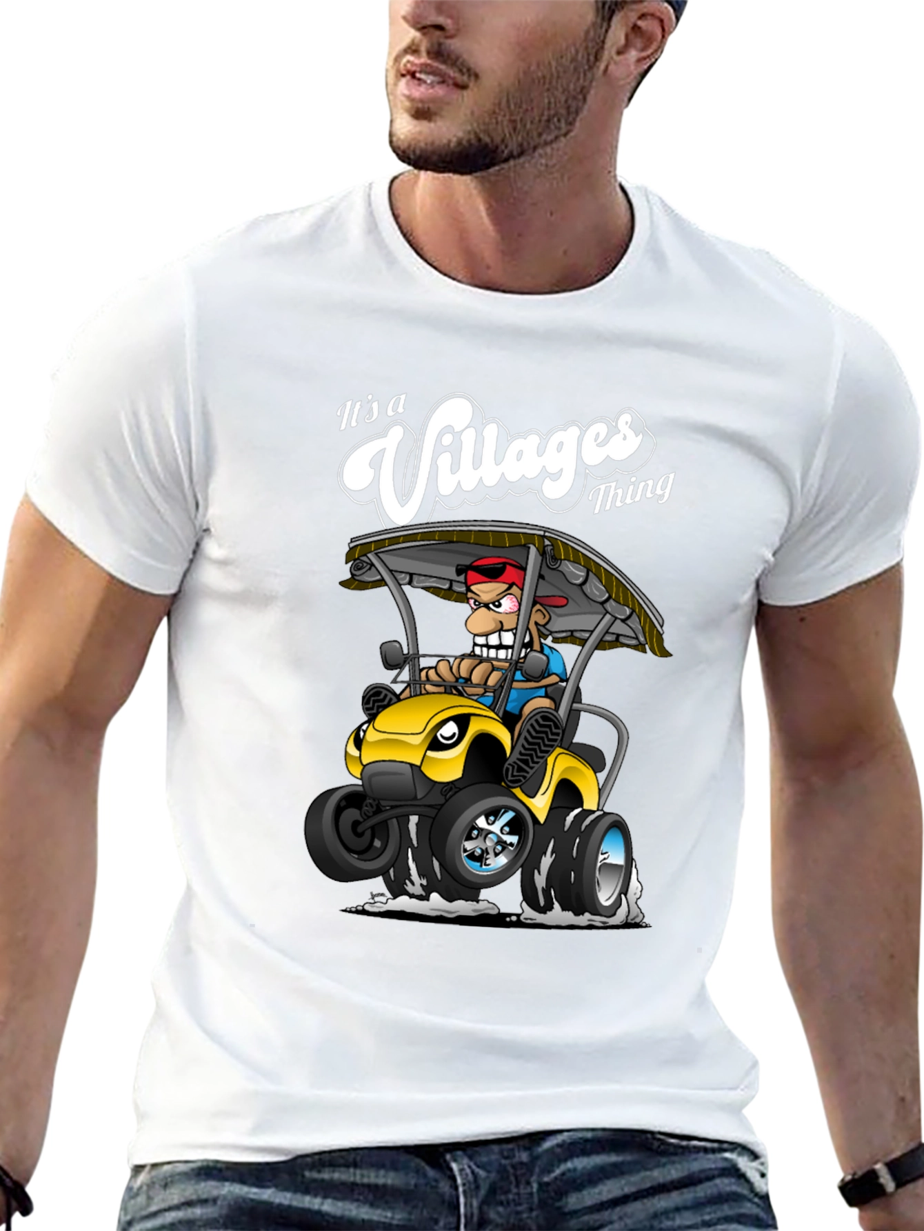 Villages Thing Cartoon Graphic T-Shirt