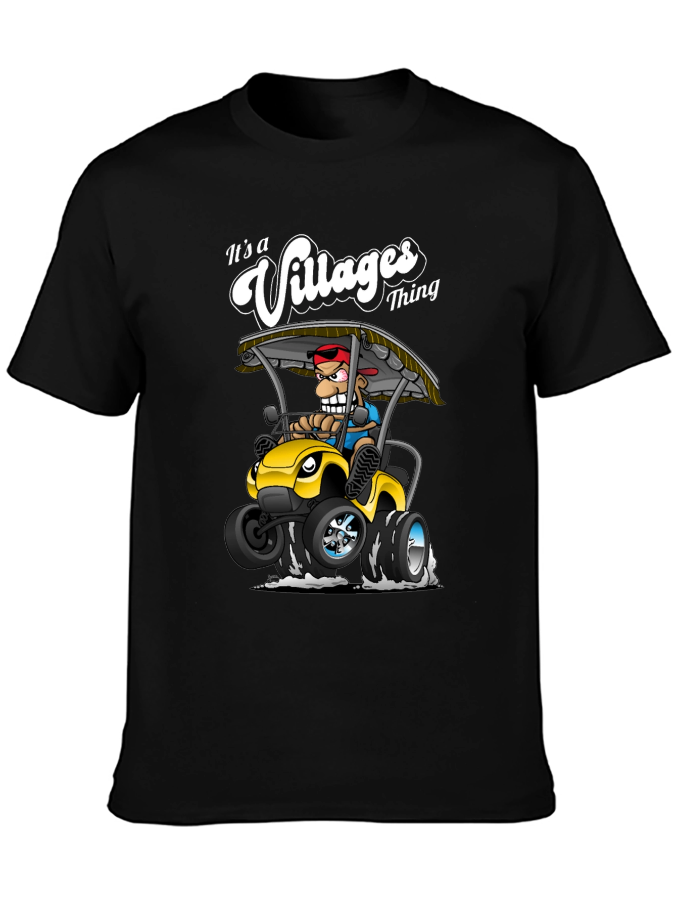 Villages Thing Cartoon Graphic T-Shirt