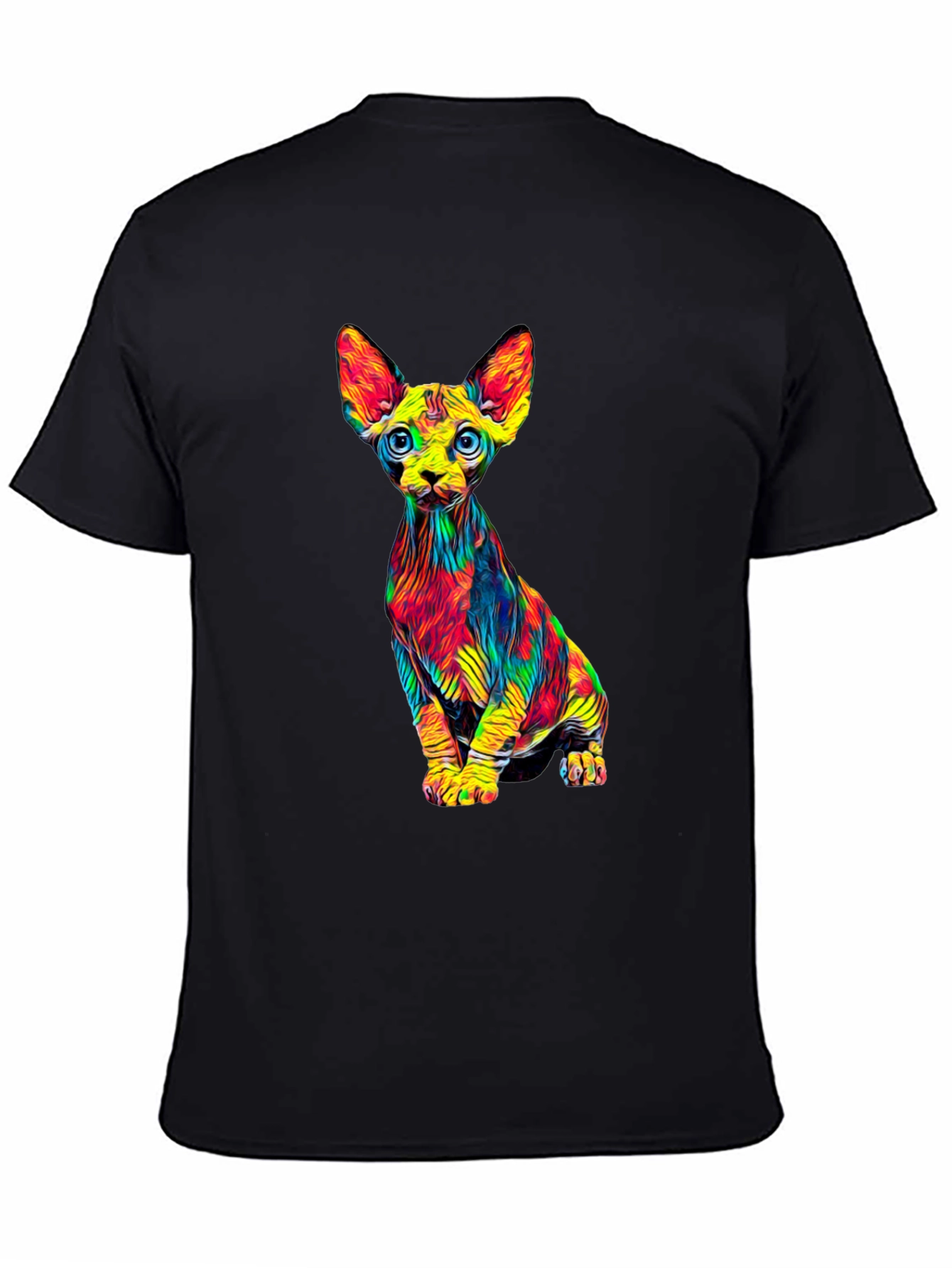 Psychedelic Sphynx Cat T-Shirt