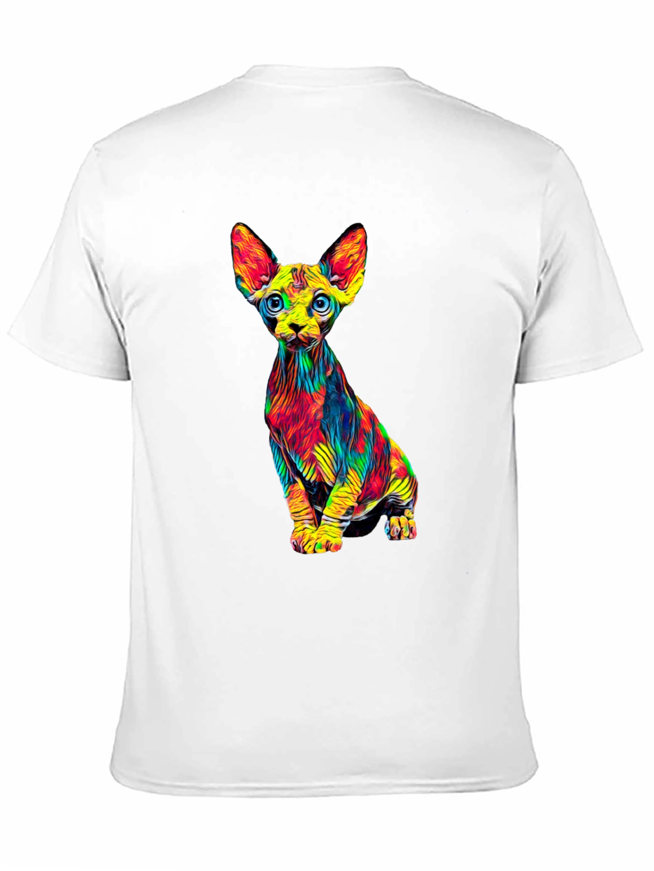 Psychedelic Sphynx Cat T-Shirt