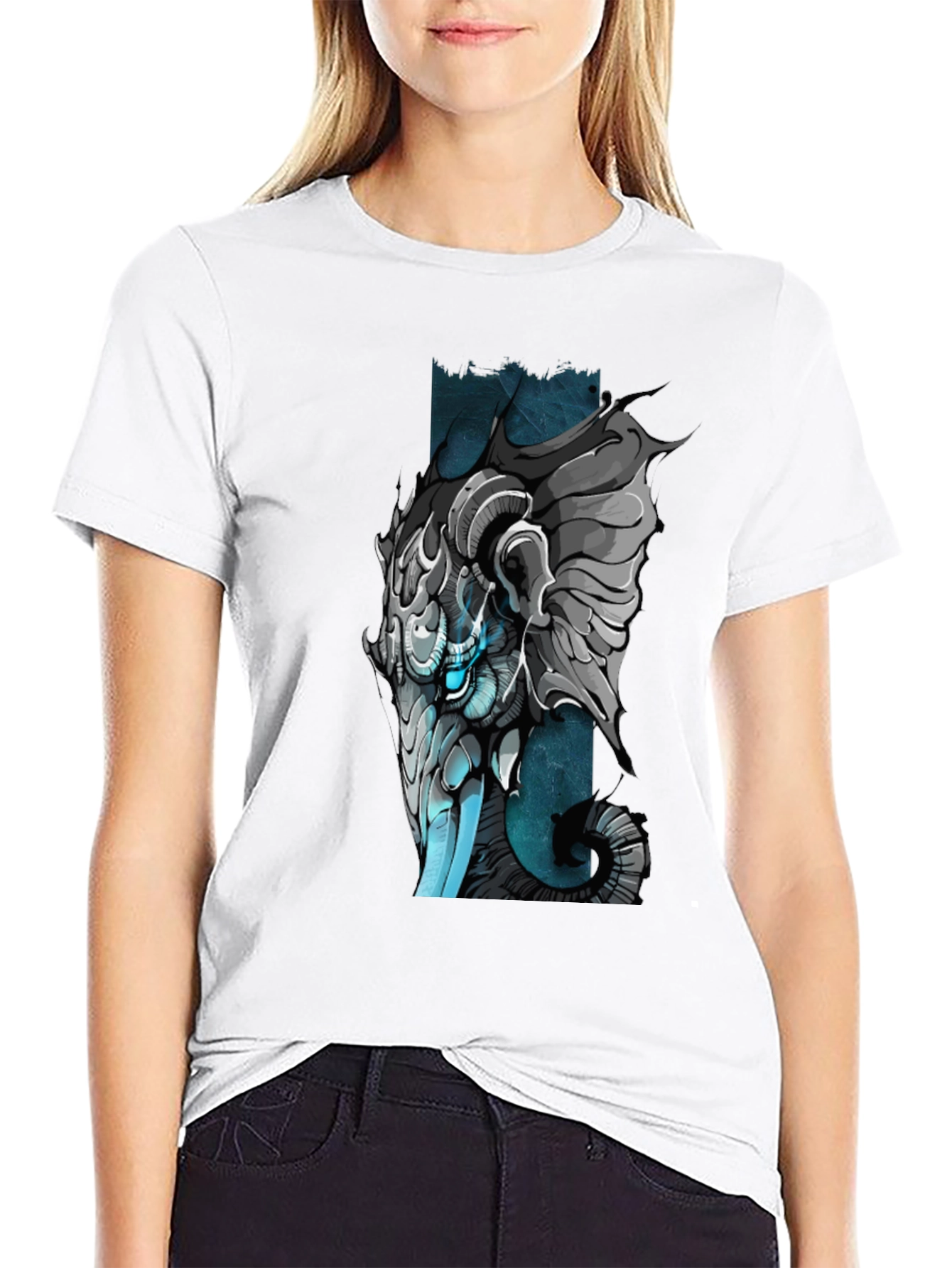 Cybernetic Ram T-Shirt - Unique Graphic Tee