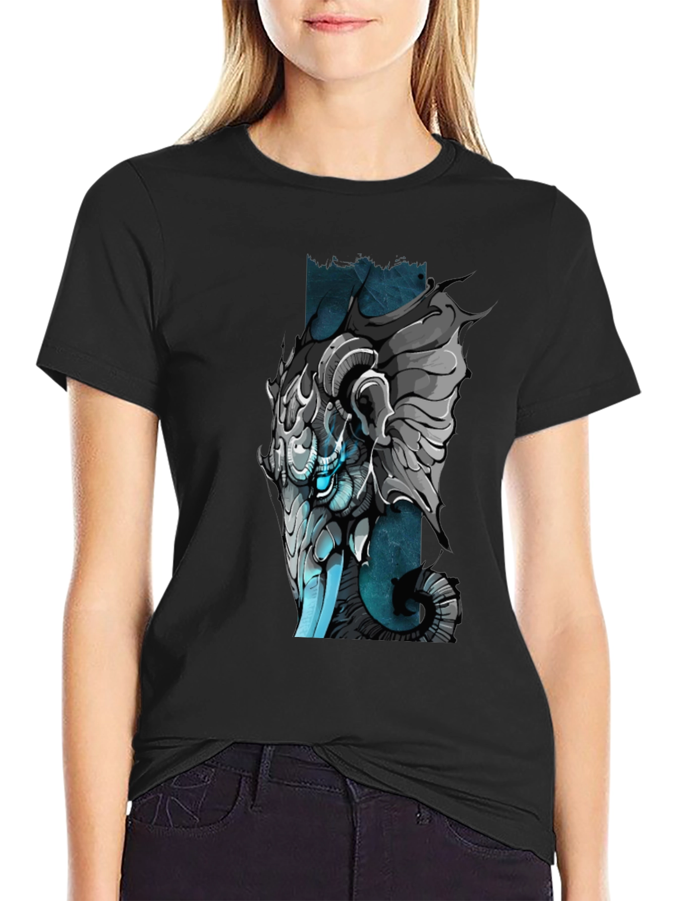 Cybernetic Ram T-Shirt - Unique Graphic Tee