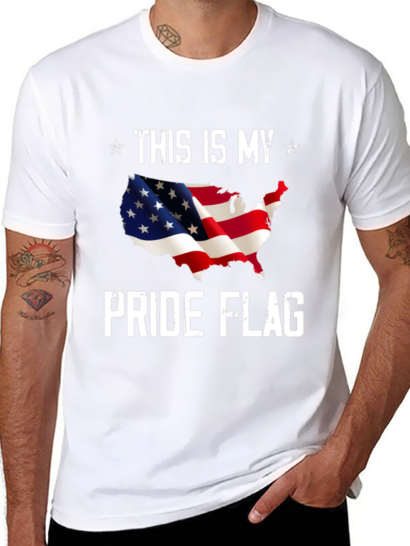 This is My Pride Flag Graphic T-Shirt
