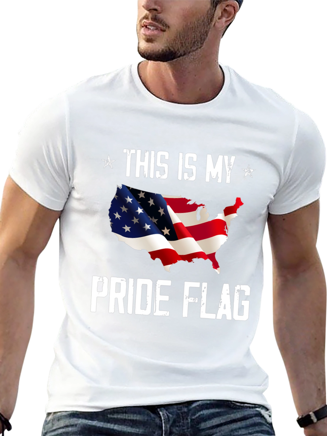 This is My Pride Flag Graphic T-Shirt