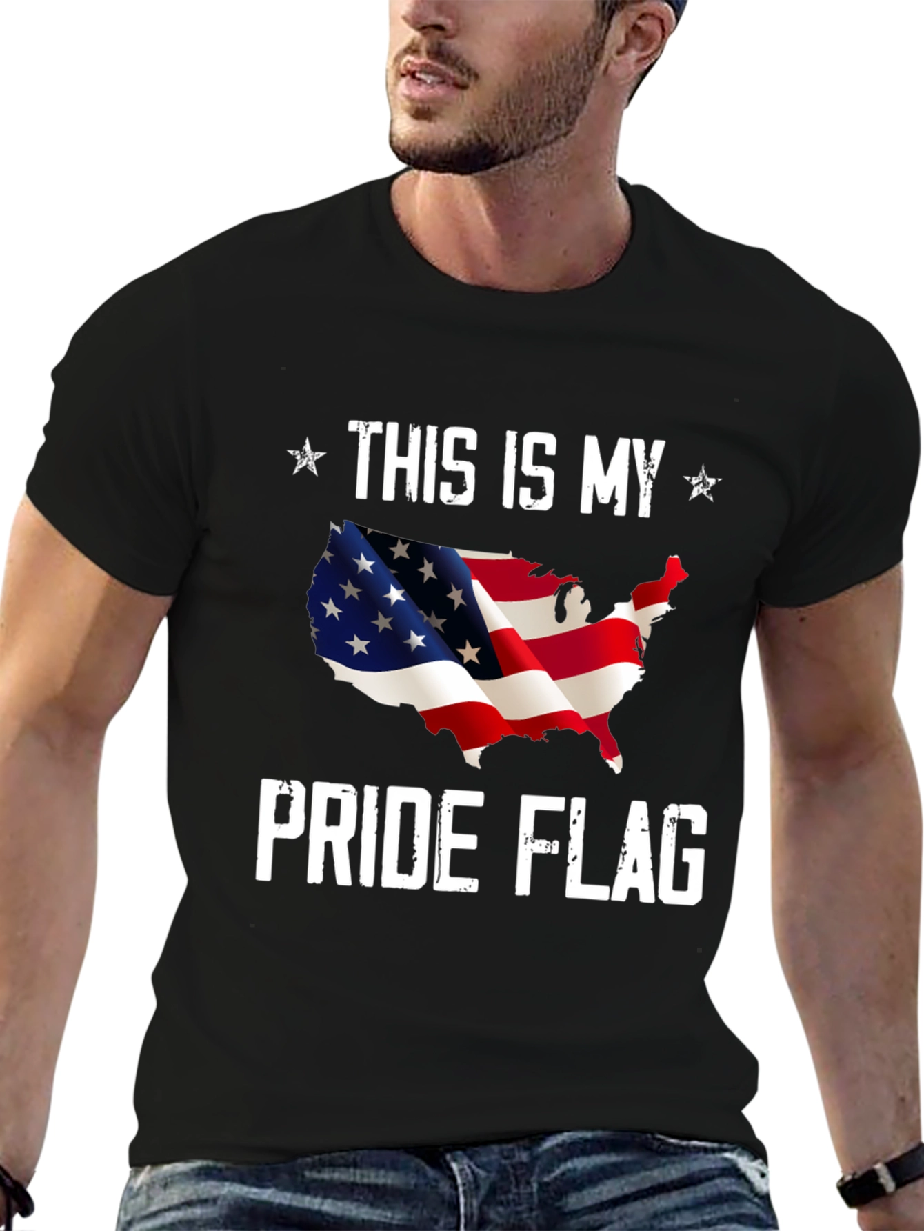 This is My Pride Flag Graphic T-Shirt