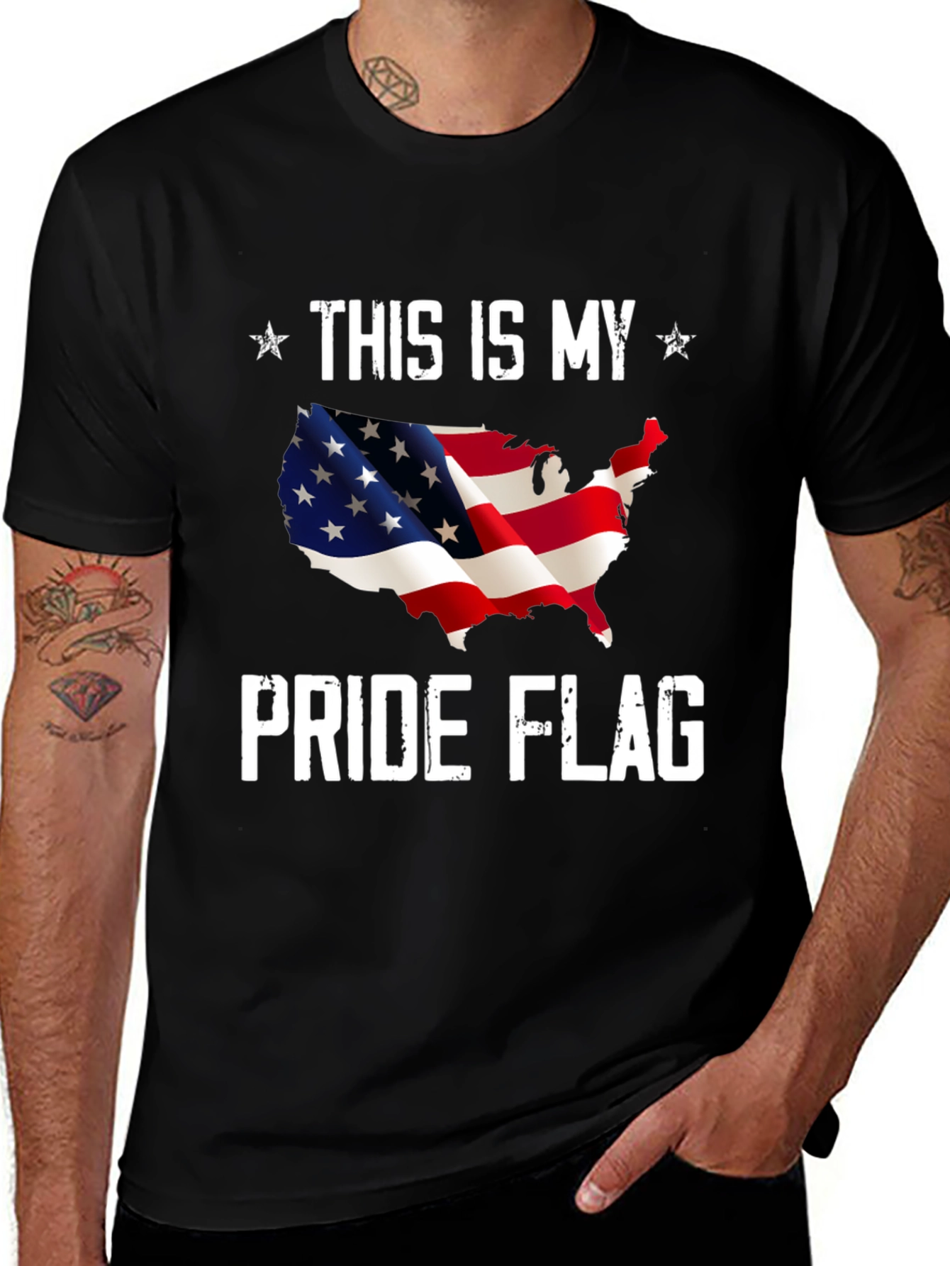 This is My Pride Flag Graphic T-Shirt