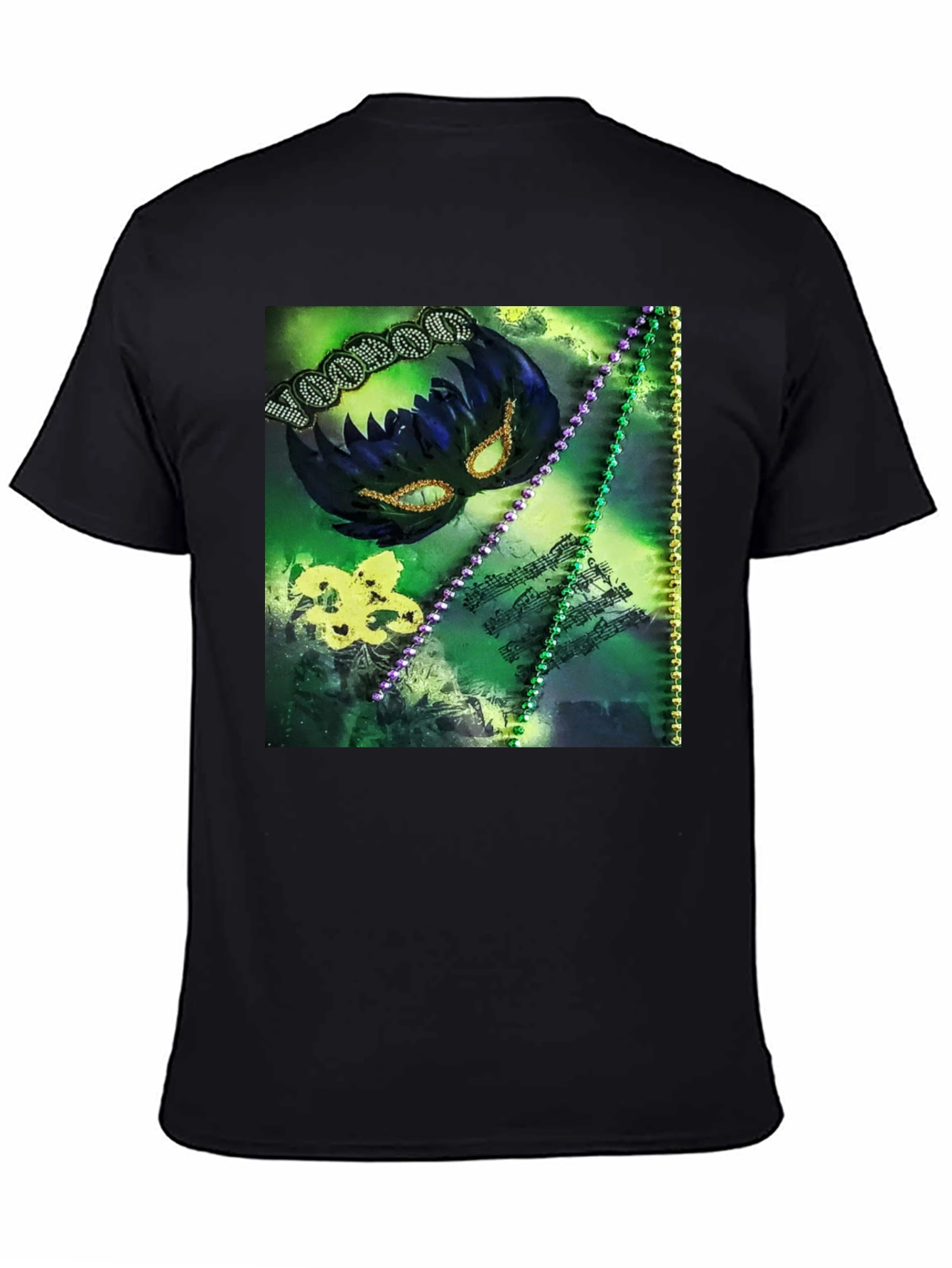 Mardi Gras Theme Graphic Tee