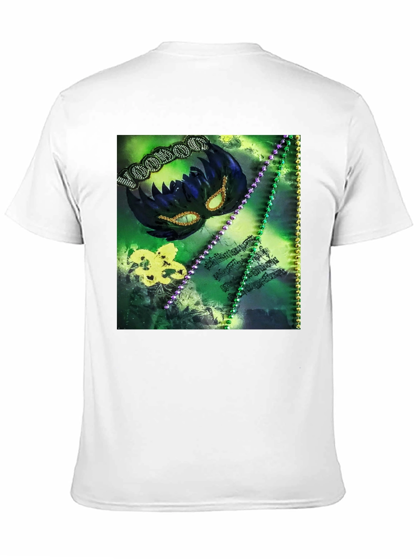 Mardi Gras Theme Graphic Tee