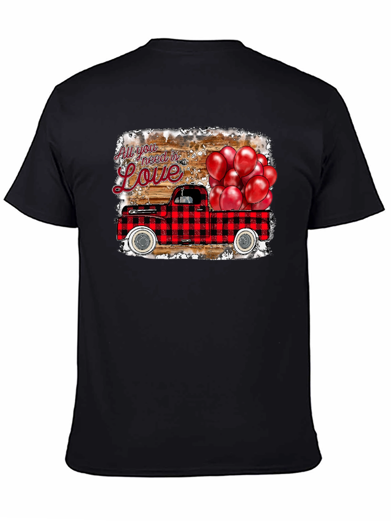 Love Truck Graphic Tee - Valentines Day Shirt