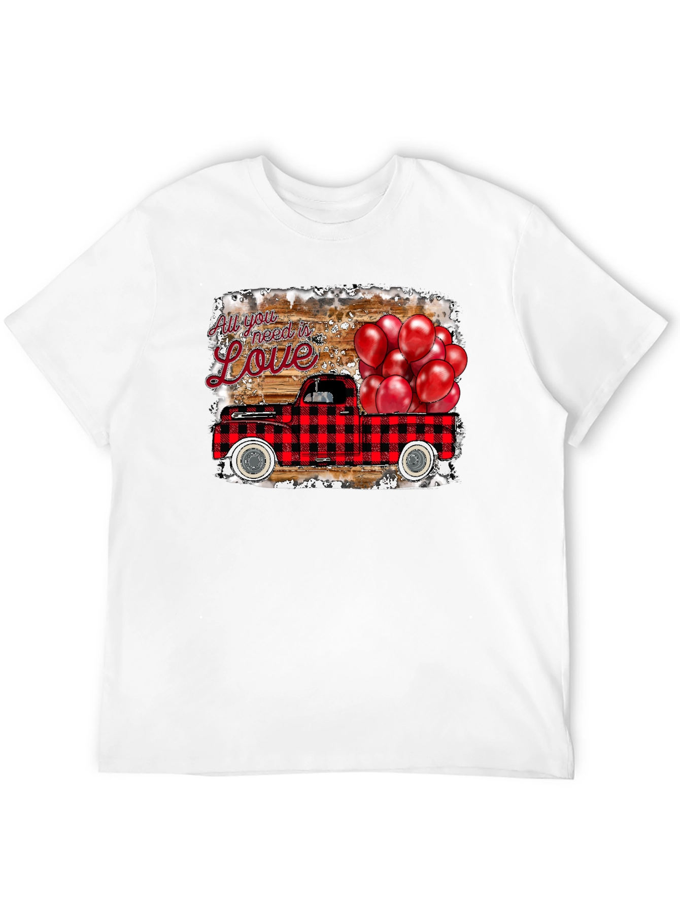 Love Truck Graphic Tee - Valentines Day Shirt