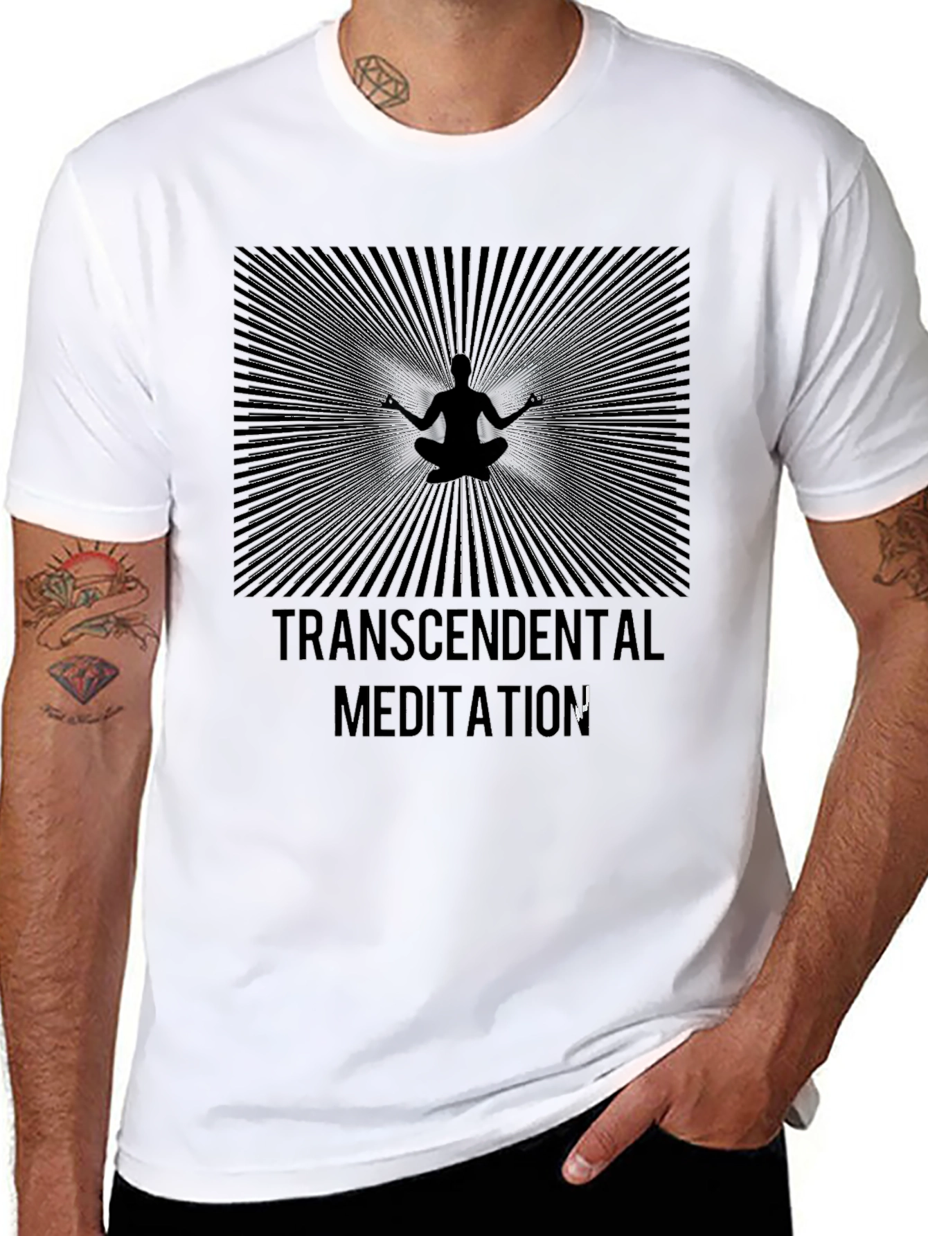 Transcendental Meditation T-Shirt Black