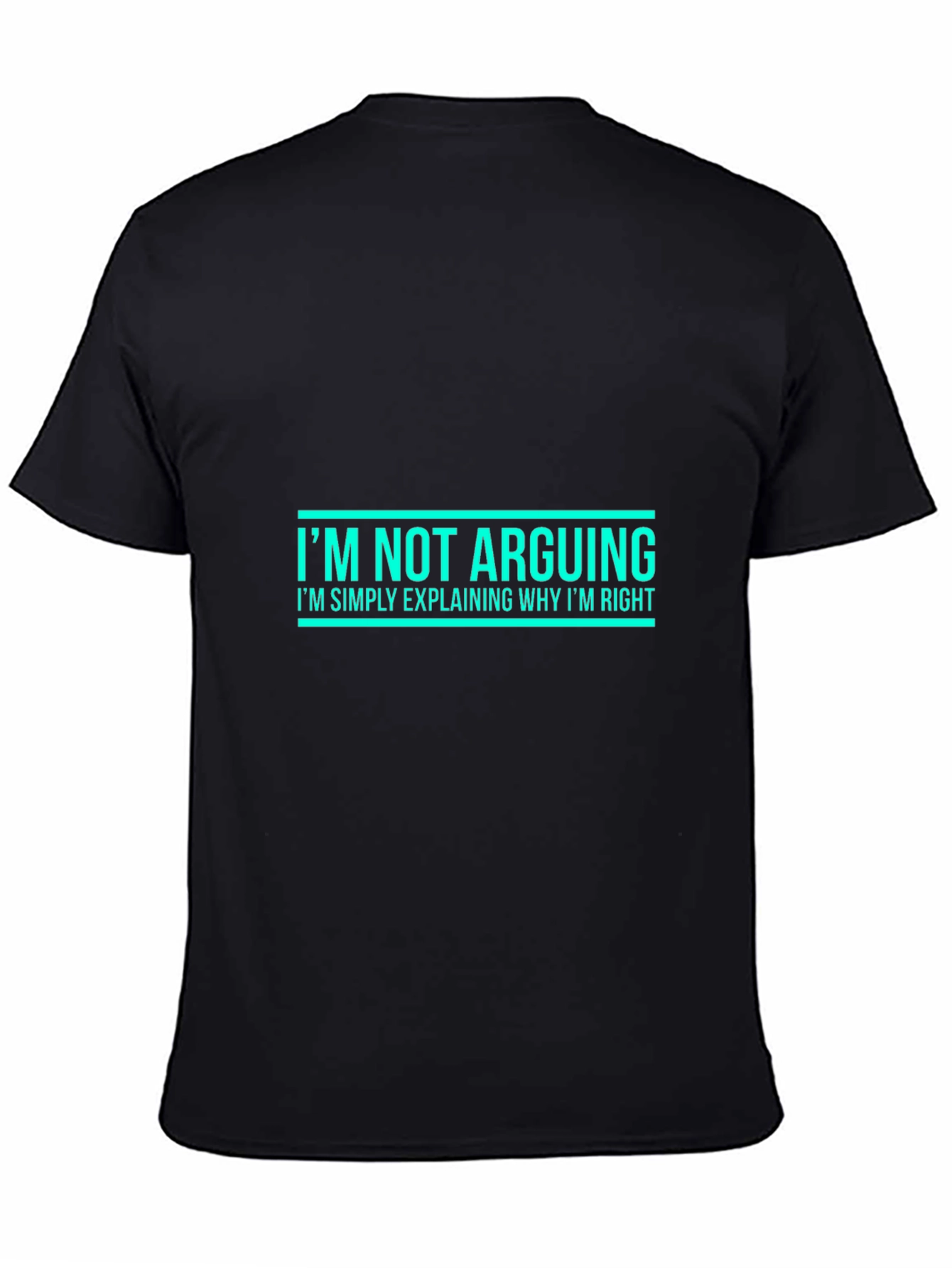 Im Not Arguing T-Shirt - Funny Sarcastic Tee