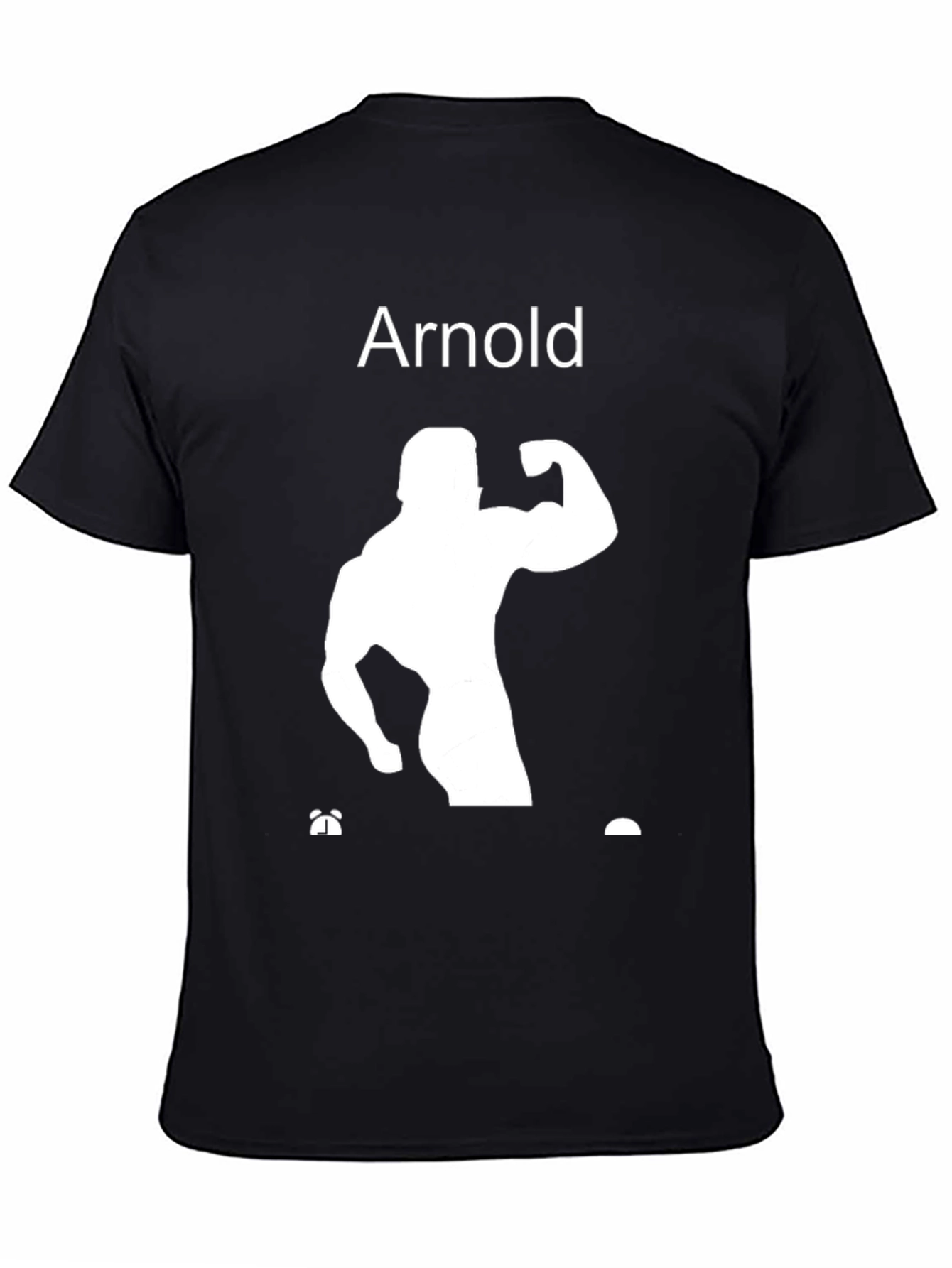 Arnold Bodybuilding Silhouette Graphic Tee