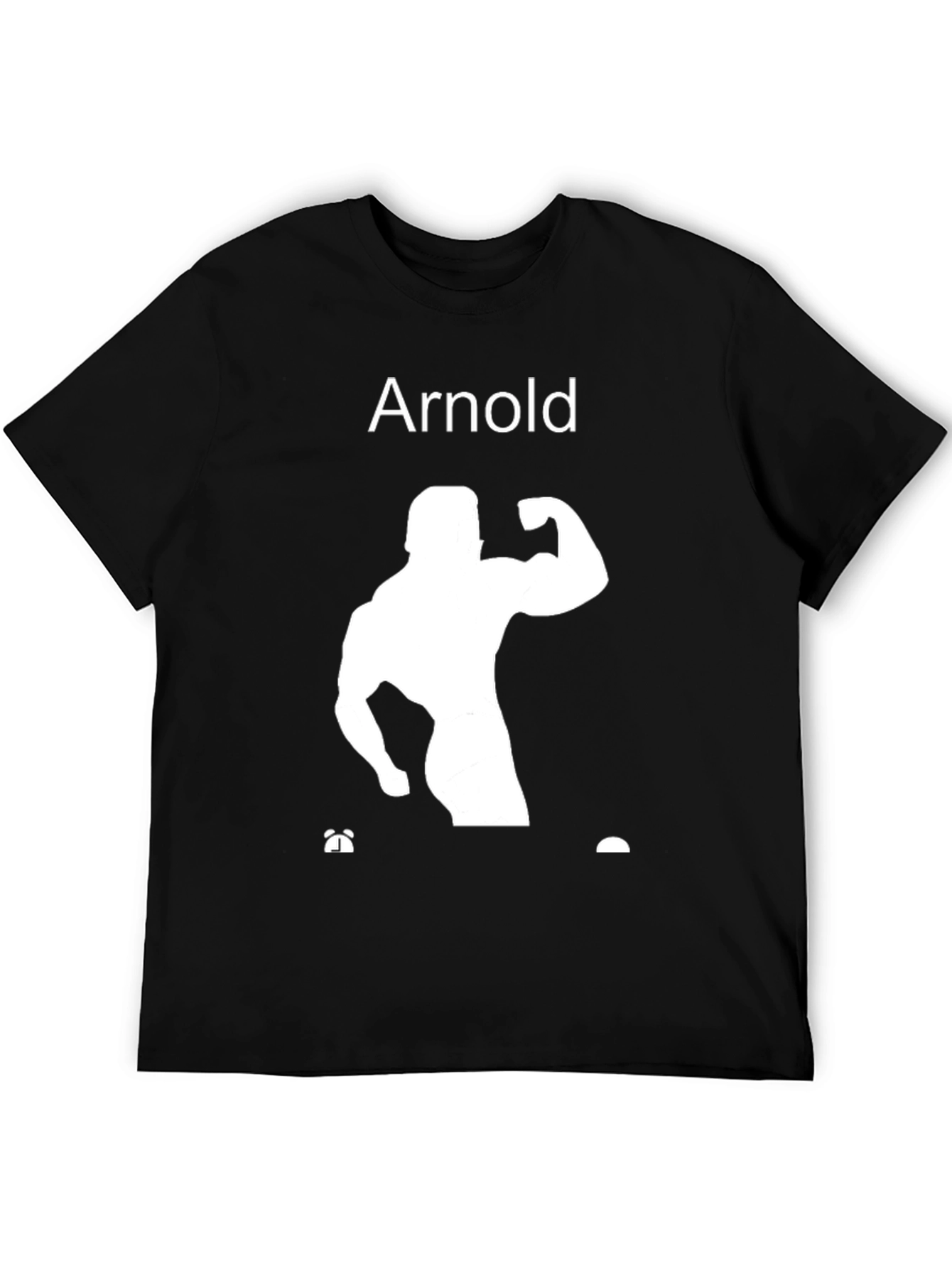 Arnold Bodybuilding Silhouette Graphic Tee