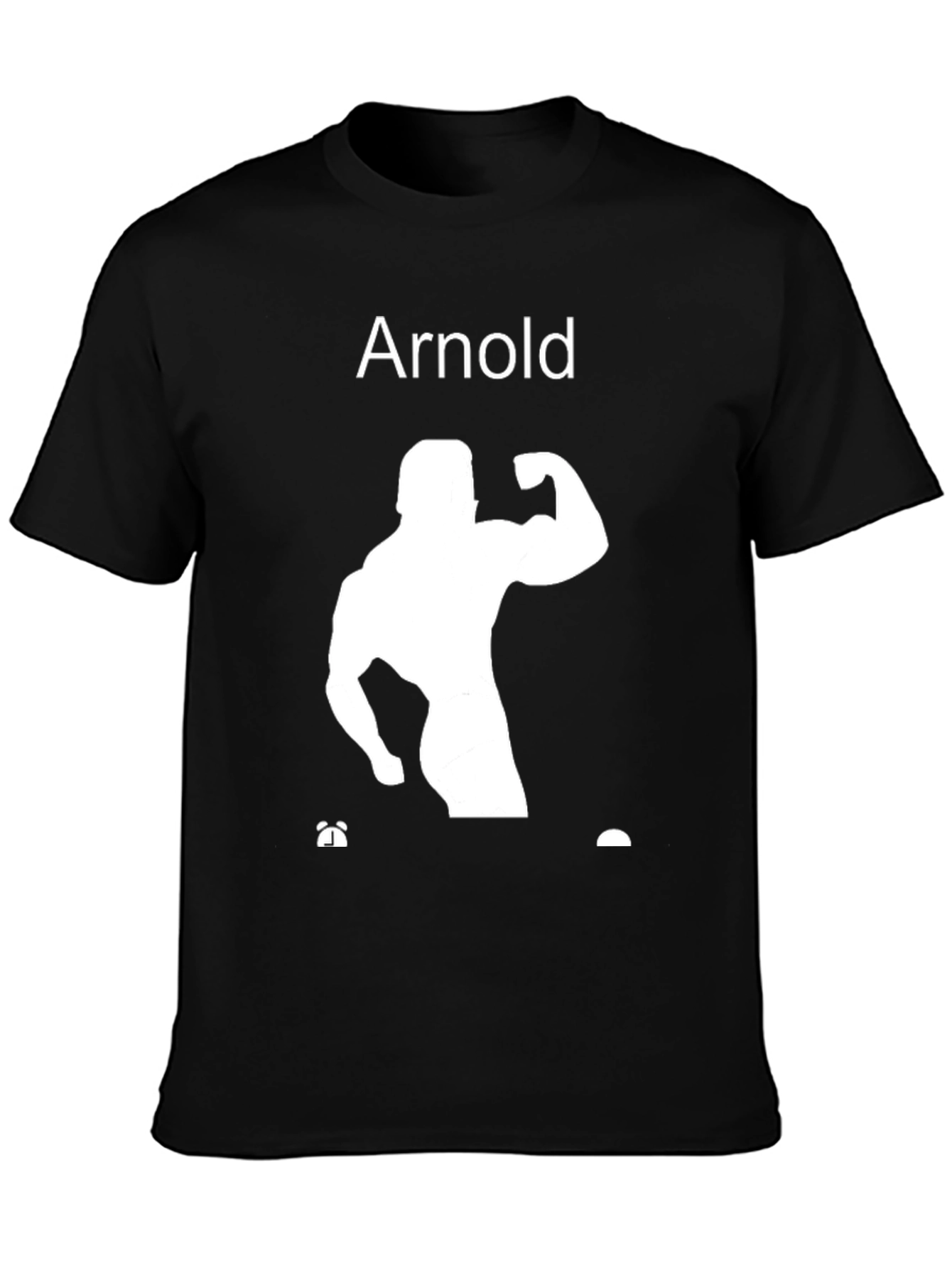 Arnold Bodybuilding Silhouette Graphic Tee
