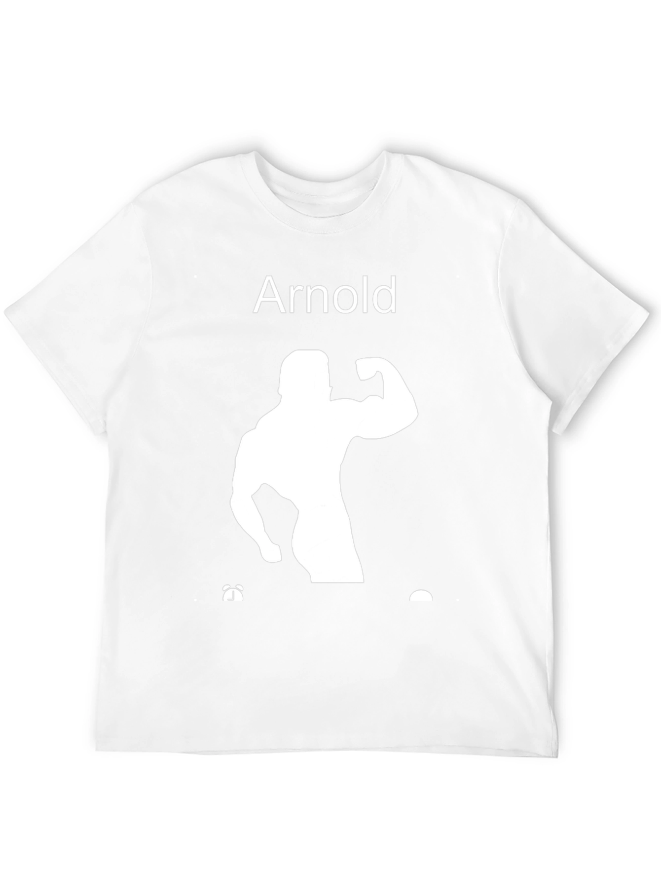 Arnold Bodybuilding Silhouette Graphic Tee