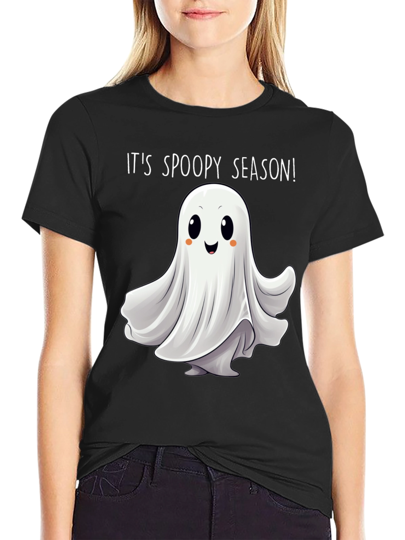 Its Spoopy Season Ghost T-Shirt