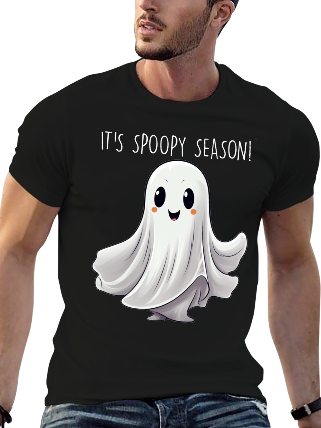 Its Spoopy Season Ghost T-Shirt