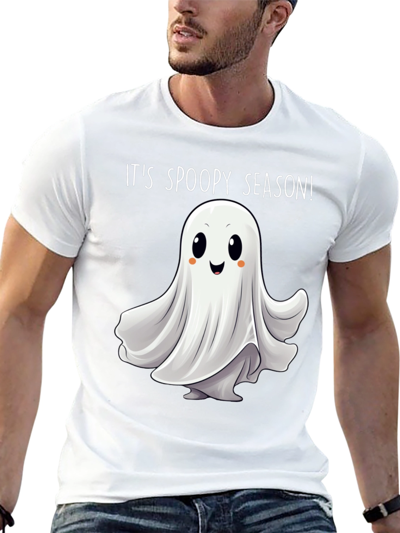 Its Spoopy Season Ghost T-Shirt