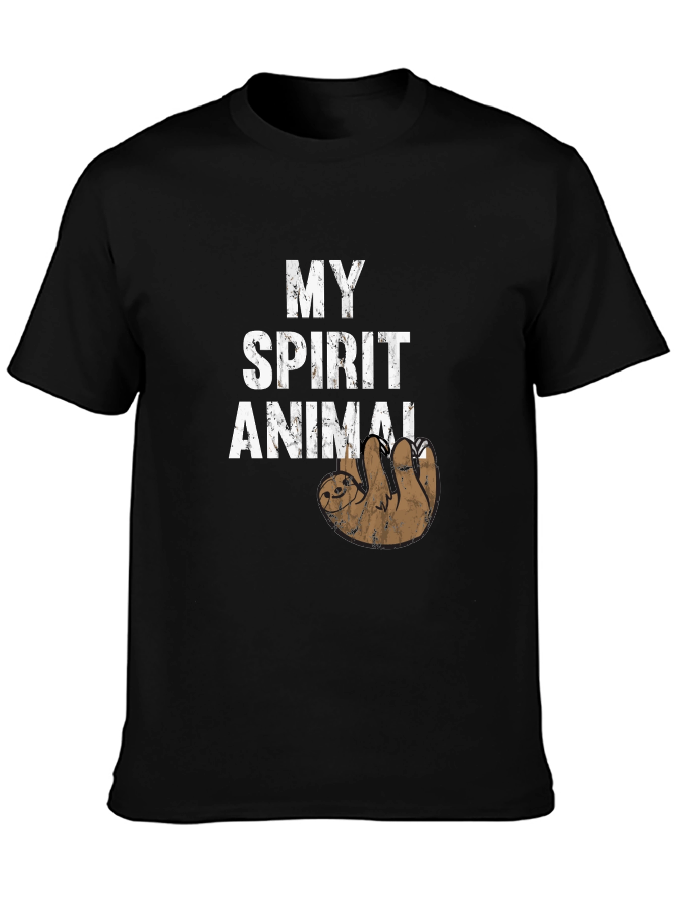 My Spirit Animal Sloth T-Shirt Funny Novelty Tee