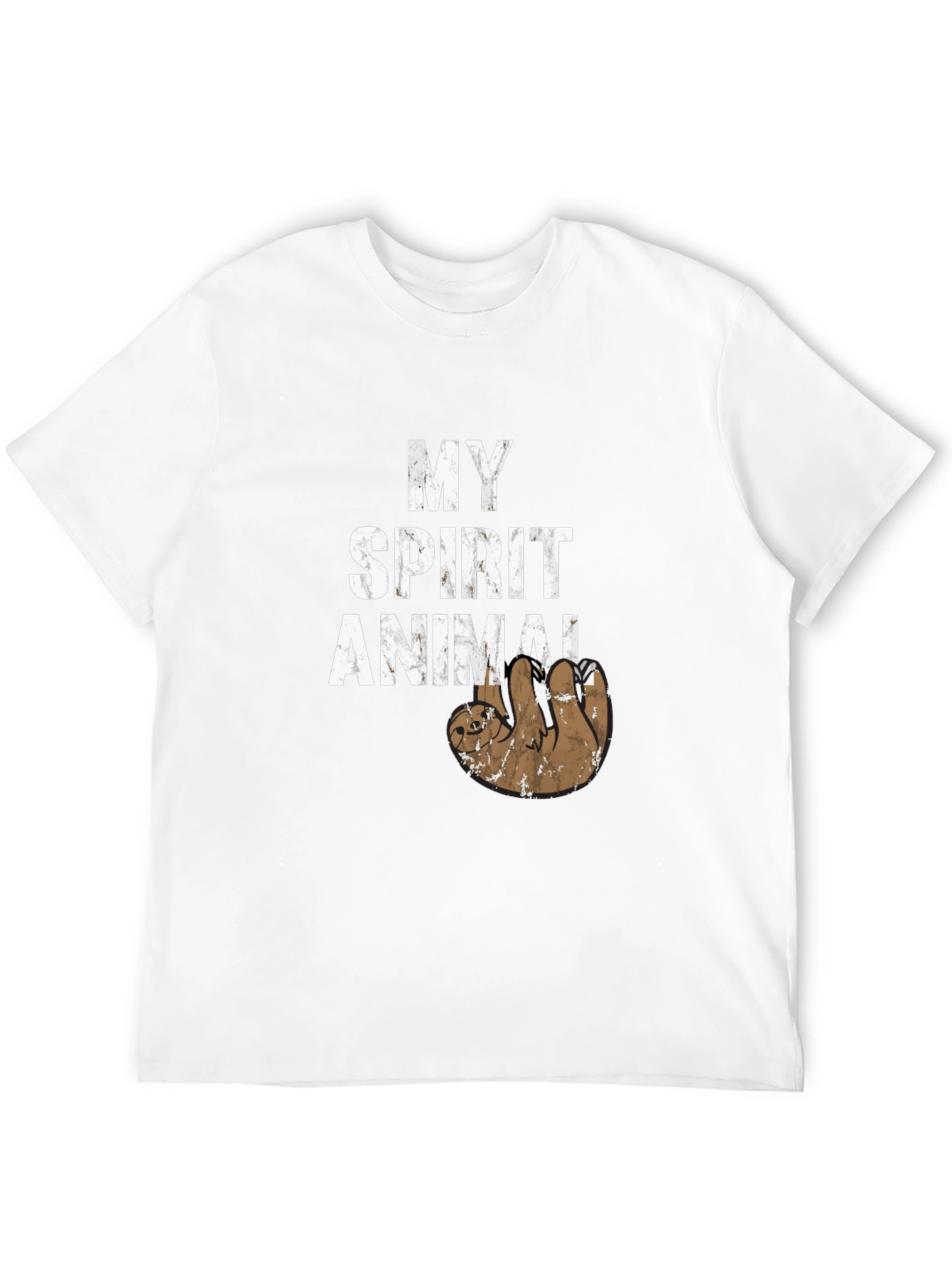 My Spirit Animal Sloth T-Shirt Funny Novelty Tee