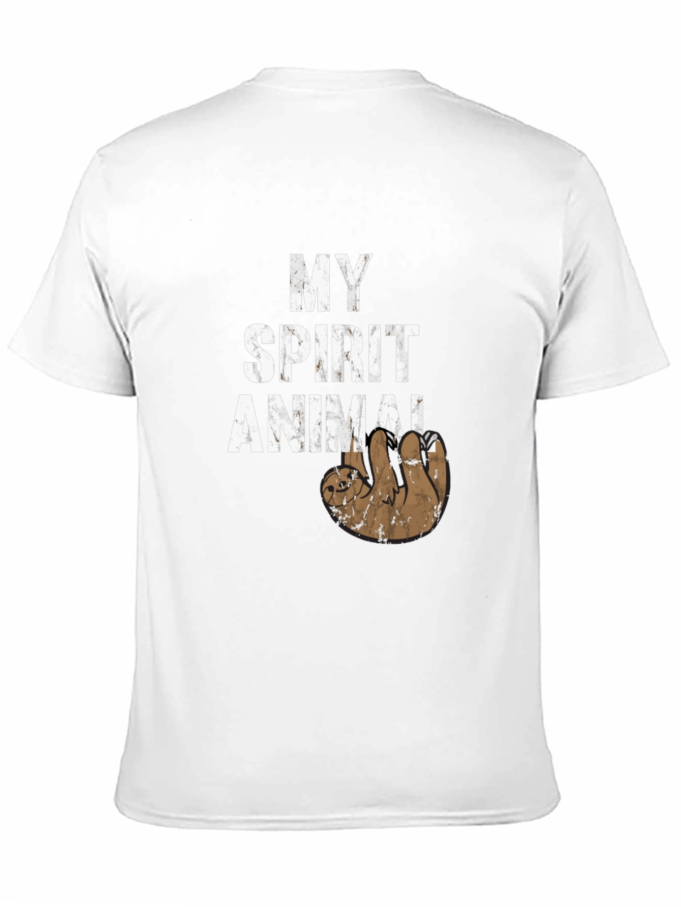 My Spirit Animal Sloth T-Shirt Funny Novelty Tee