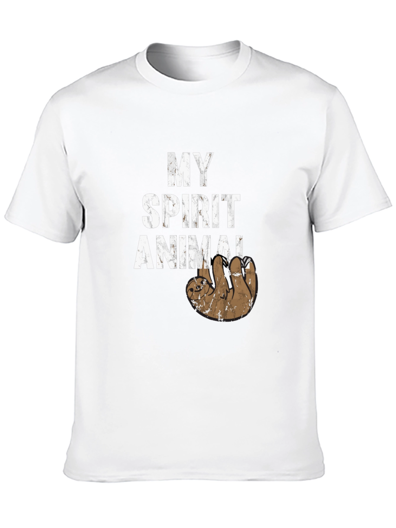 My Spirit Animal Sloth T-Shirt Funny Novelty Tee
