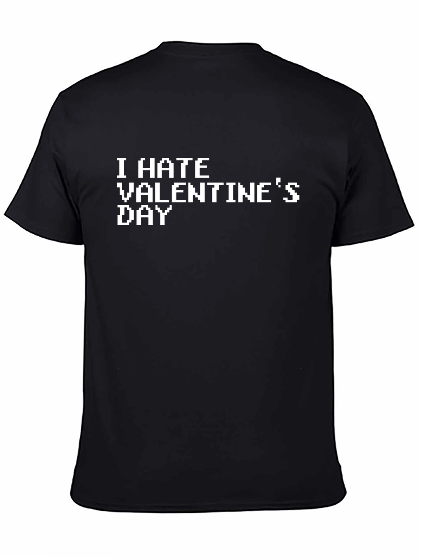 I Hate Valentines Day Pixel T-Shirt