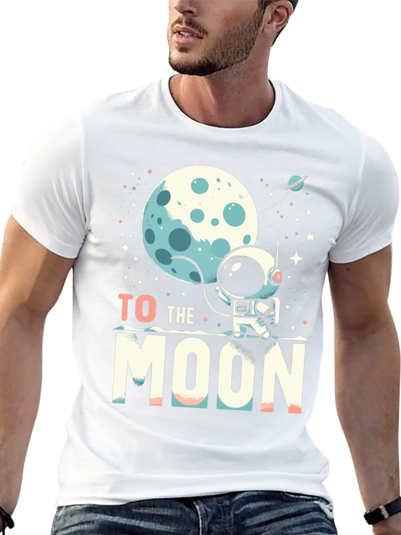 To the Moon Graphic Tee