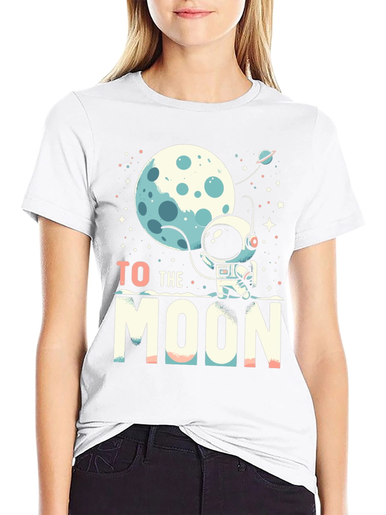 To the Moon Graphic Tee