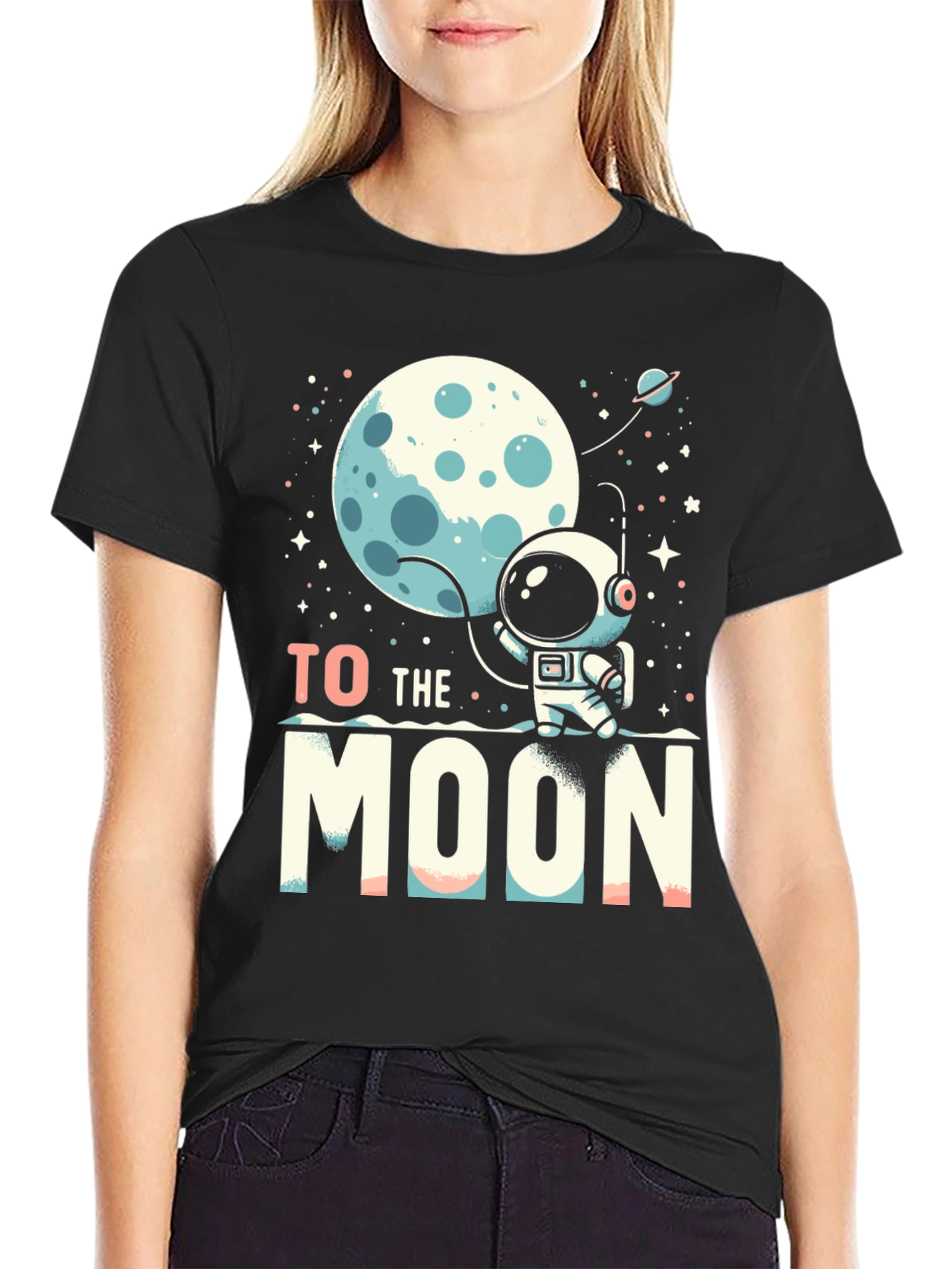 To the Moon Graphic Tee