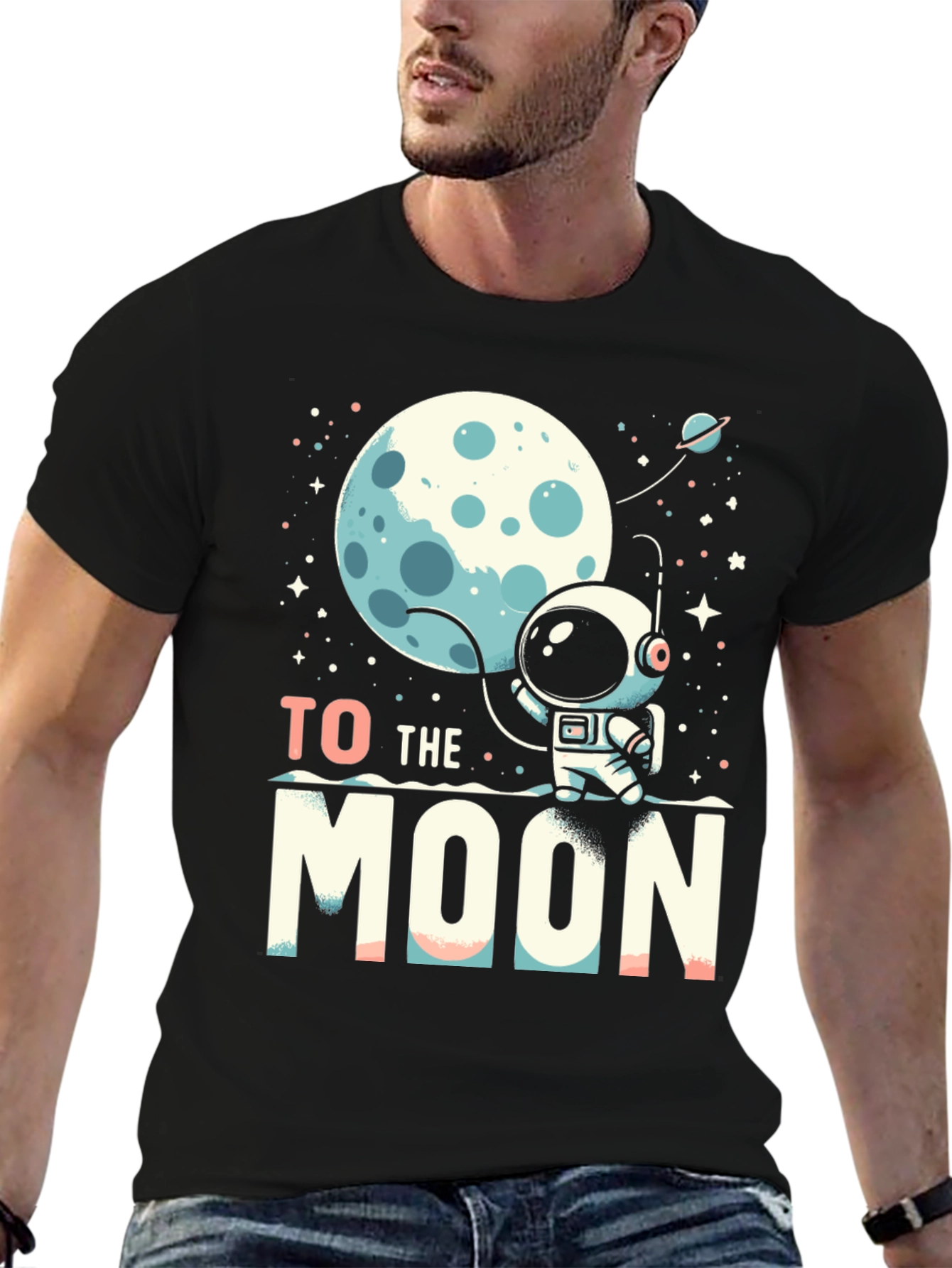 To the Moon Graphic Tee