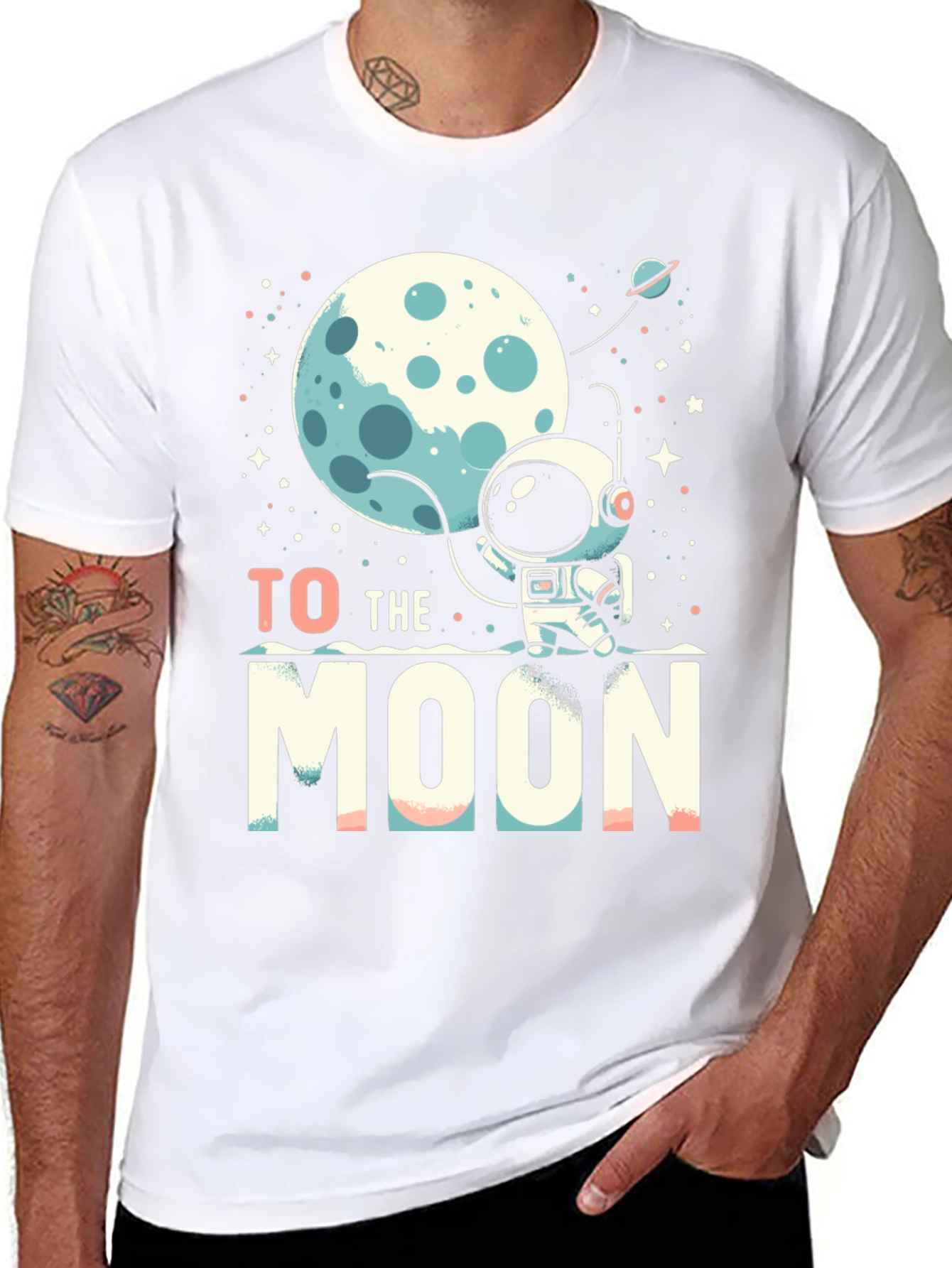 To the Moon Graphic Tee