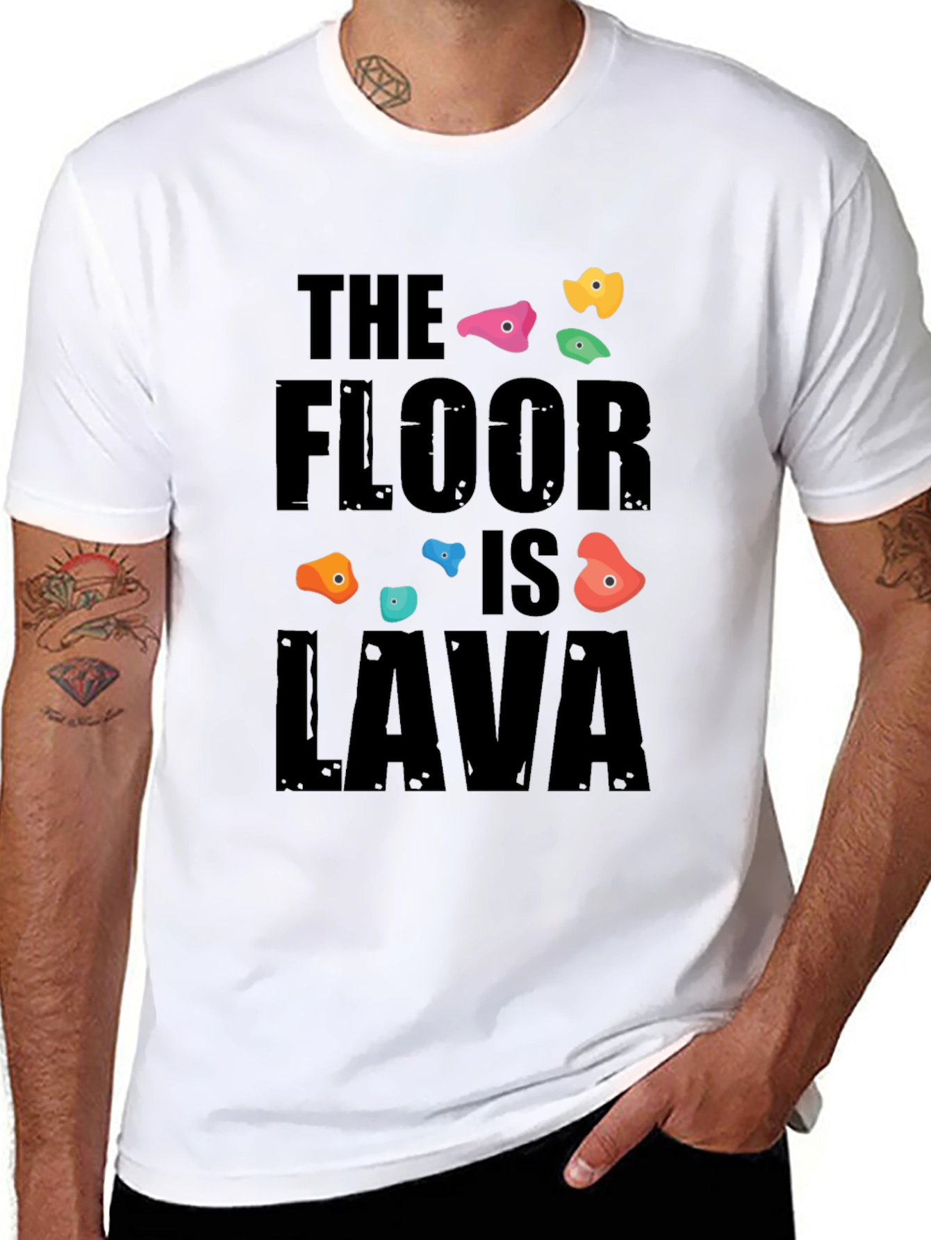 The Floor is Lava Graphic T-Shirt