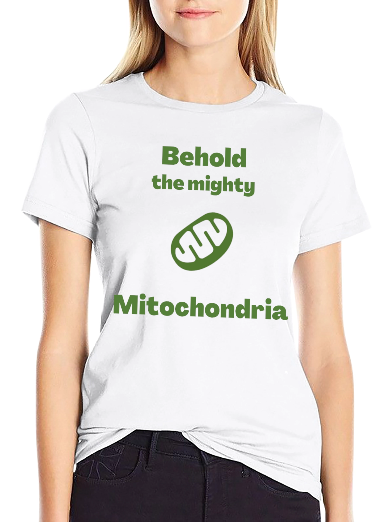 Mitochondria Mighty Funny Science T-Shirt