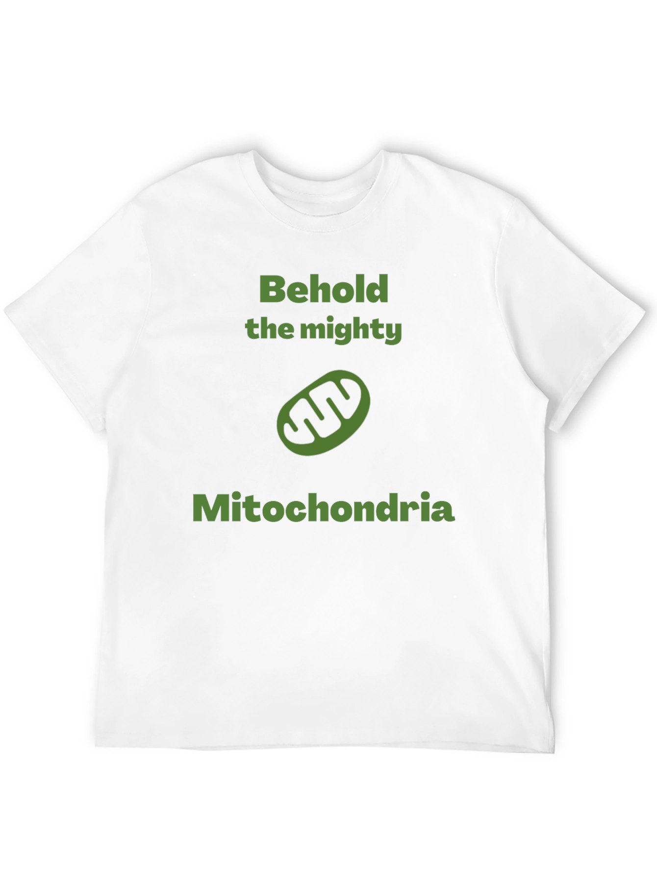 Mitochondria Mighty Funny Science T-Shirt