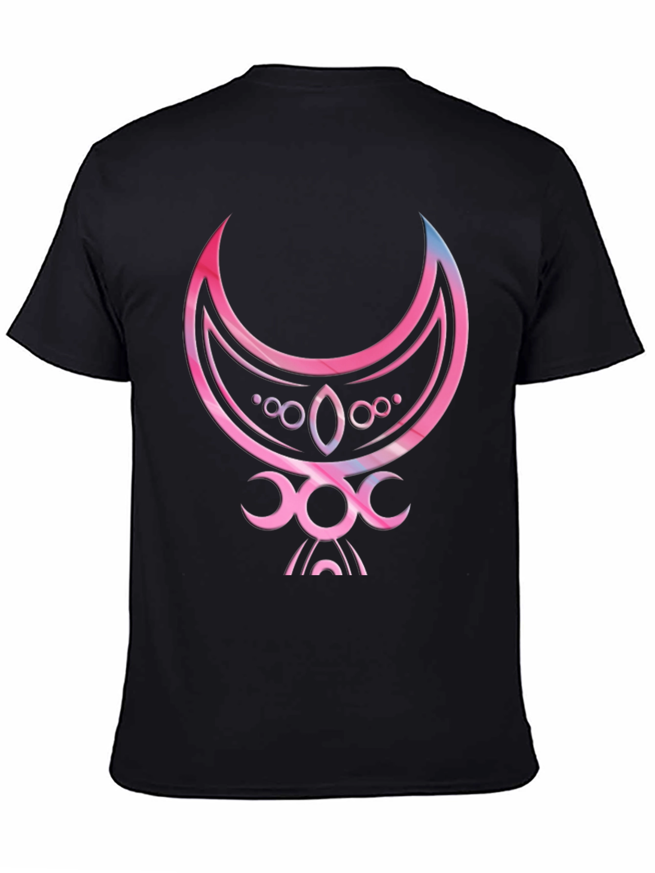 Mystic Moon Goddess T-Shirt - Black