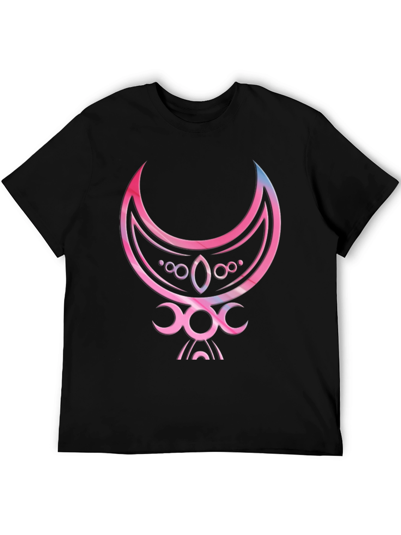 Mystic Moon Goddess T-Shirt - Black