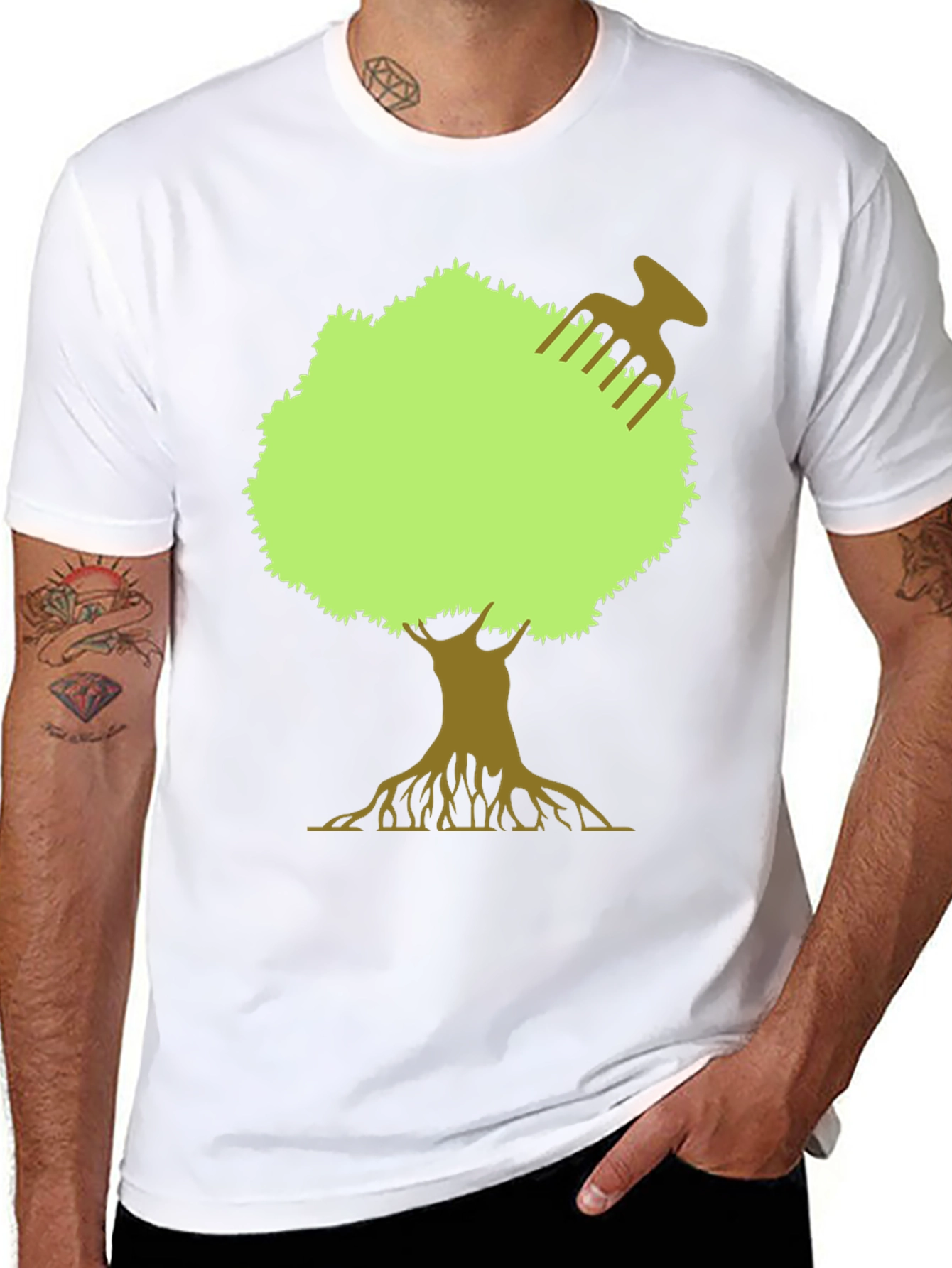Afro Tree T-Shirt - Rooted in Style