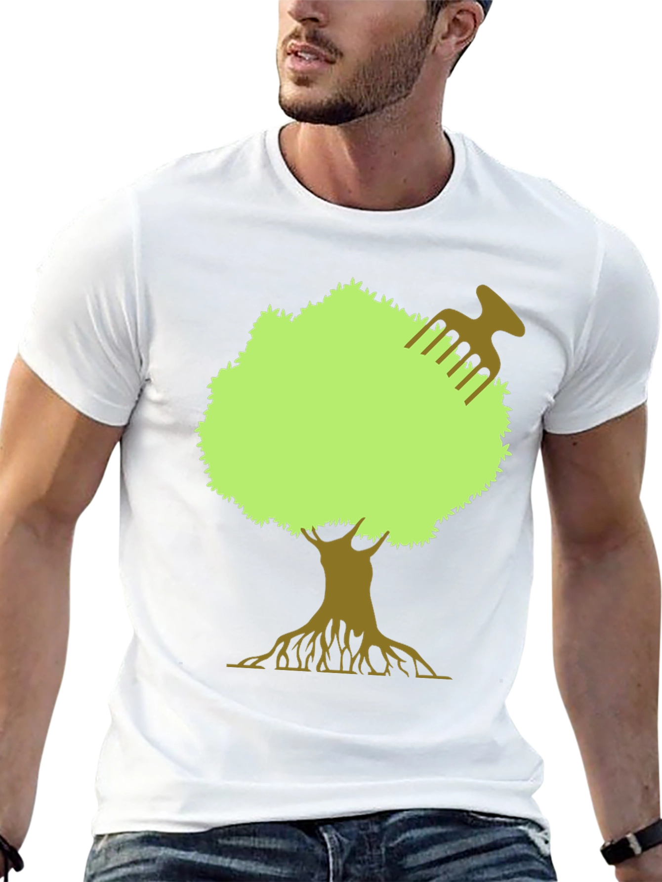 Afro Tree T-Shirt - Rooted in Style