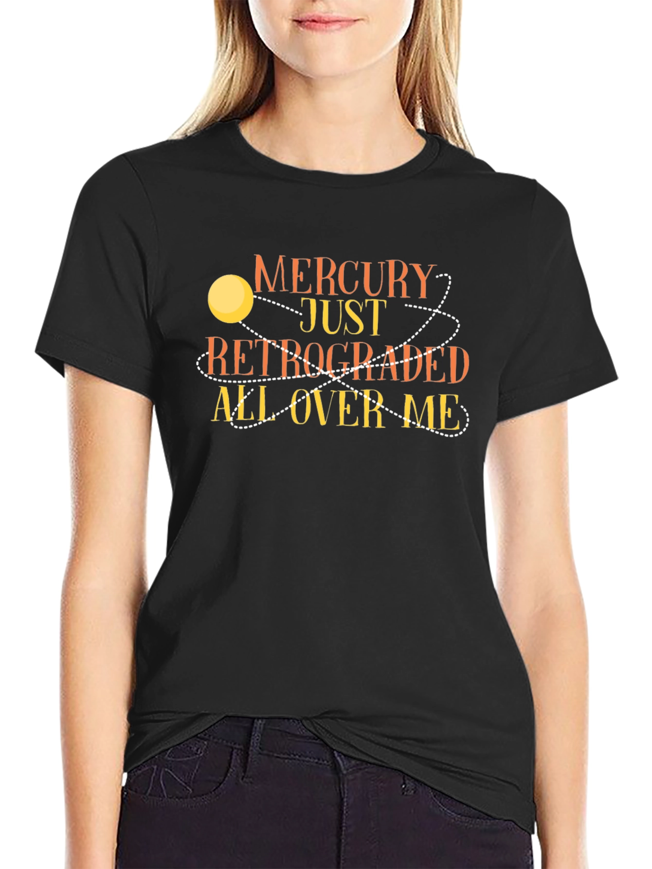 Mercury Retrograde Graphic Tee - Astrology Humor T-Shirt