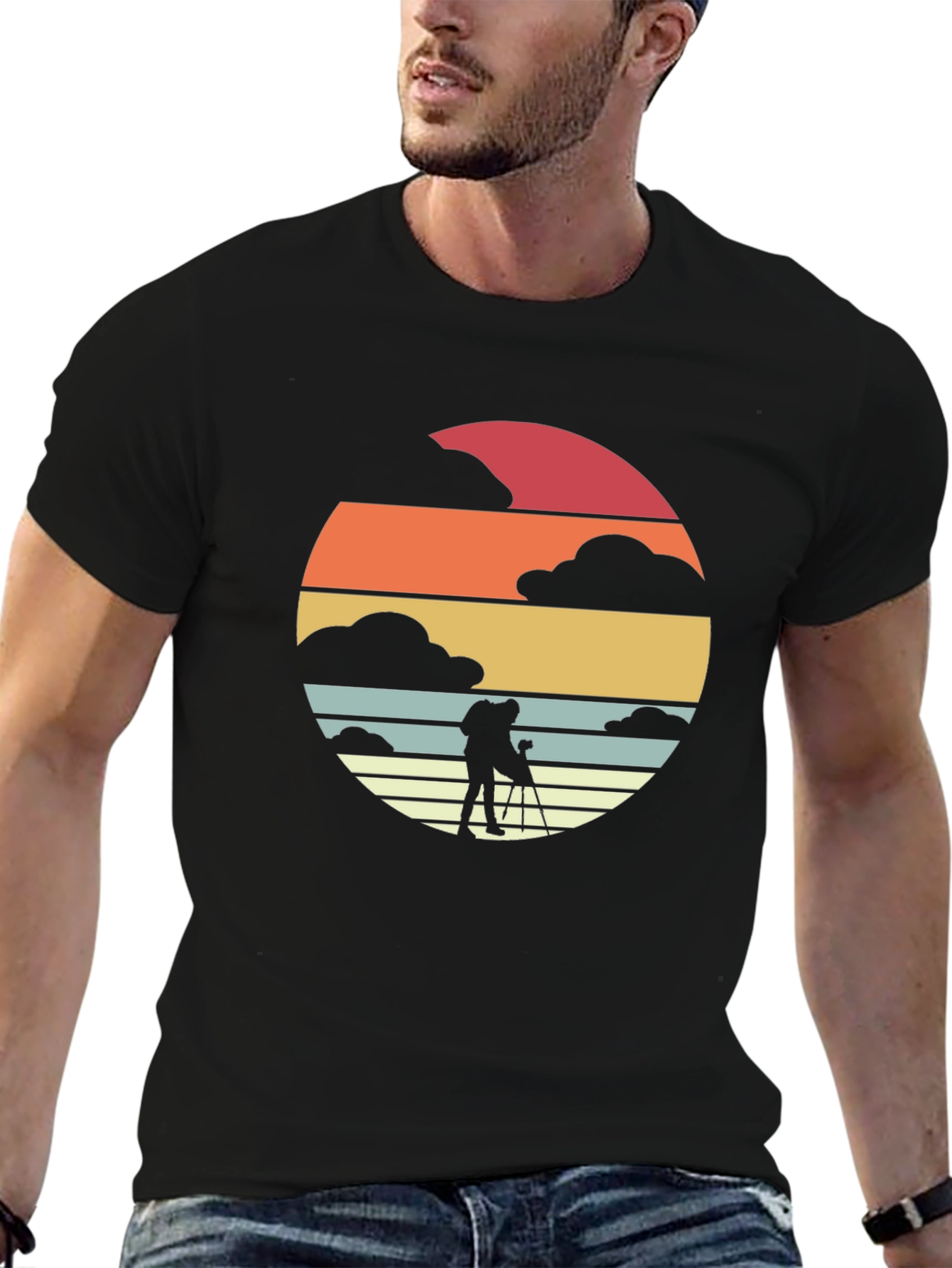 Retro Photographer Graphic Tee